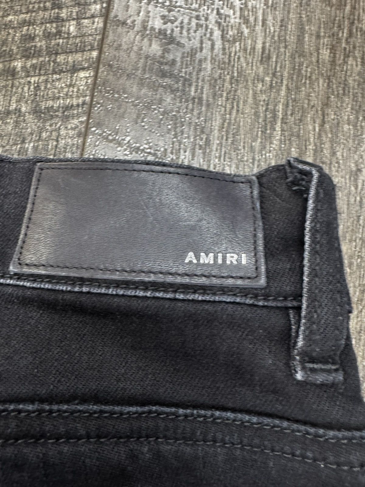 Amiri Black Distressed Jeans Size US 34 / EU 50 - 6 Thumbnail