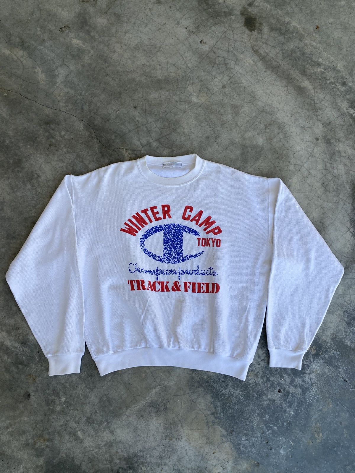Champion Vintage Champion product Wnter Camp Tokyo Boxy Crewneck Size US XL / EU 56 / 4 - 1 Thumbnail
