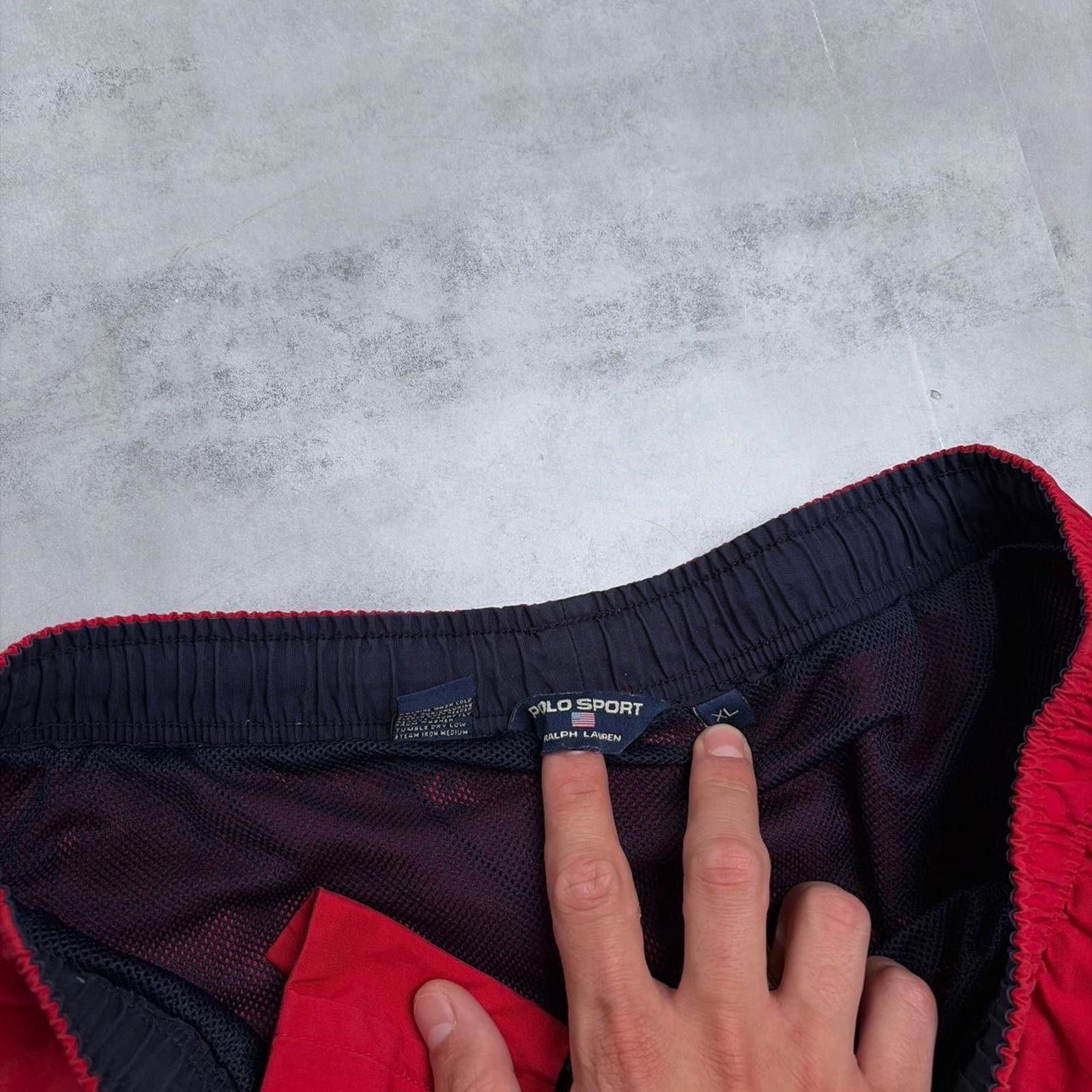 Other Vintage Red Polo Sport Surf Board Shorts Size US 34 / EU 50 - 5 Thumbnail