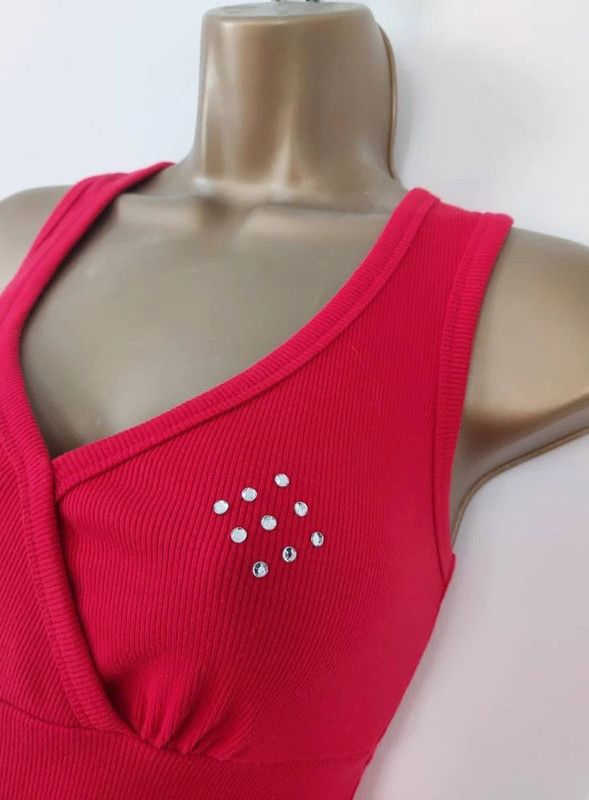 Vintage Vintage red top M Size M / US 6-8 / IT 42-44 - 2 Thumbnail