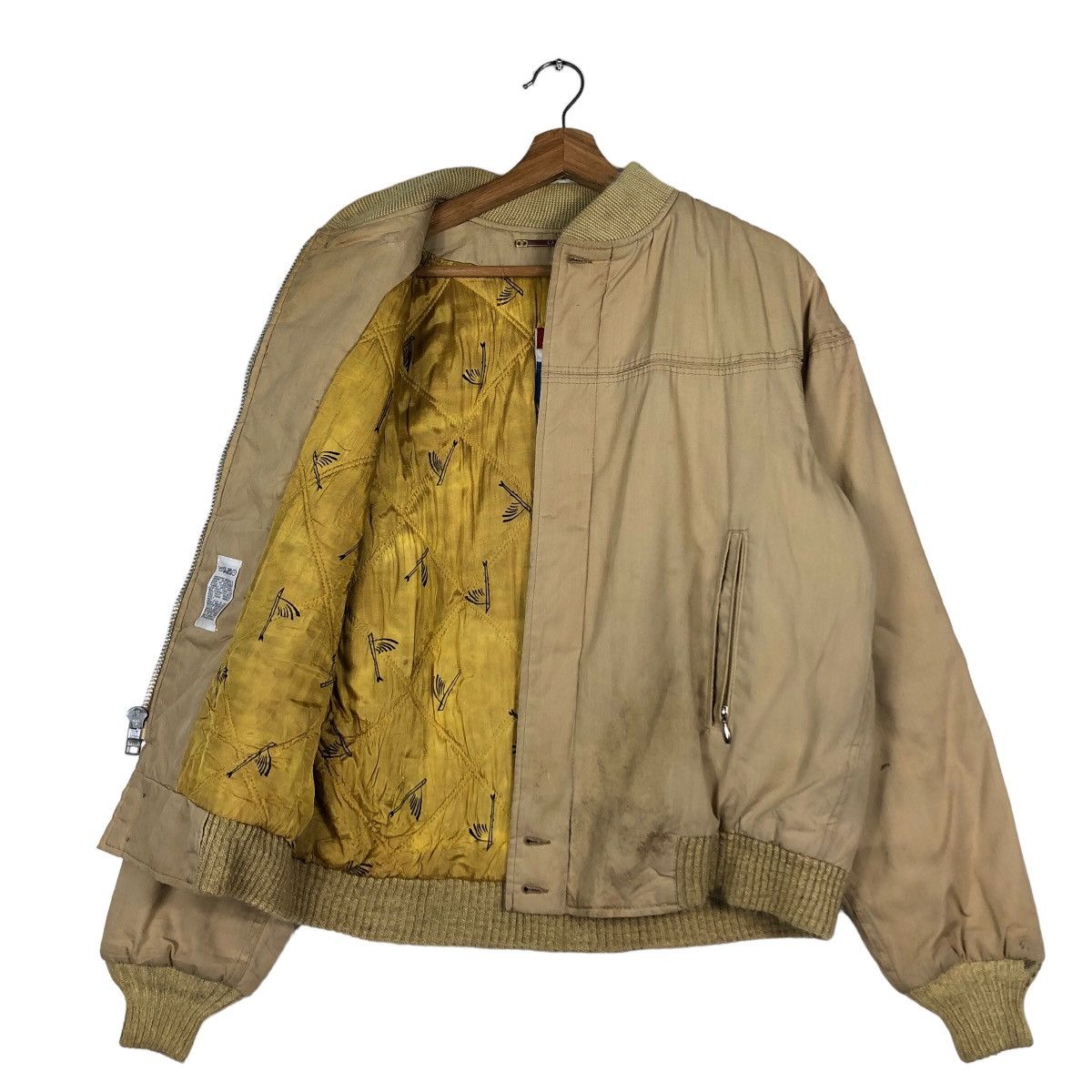 Vintage 🔥Vintage Fly Bomber Jacket Varsity Catalina Size US M / EU 48-50 / 2 - 11 Thumbnail