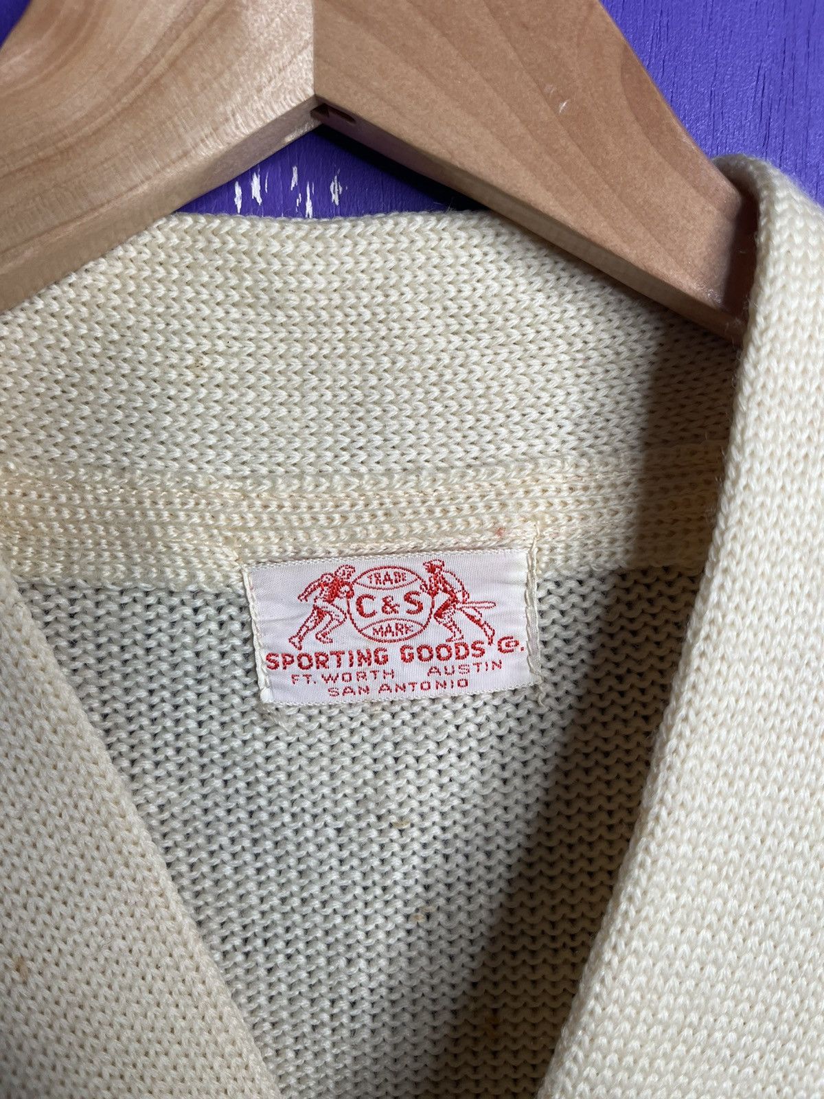 Vintage Vintage 60s San Antonio big S cardigan Size US M / EU 48-50 / 2 - 4 Thumbnail