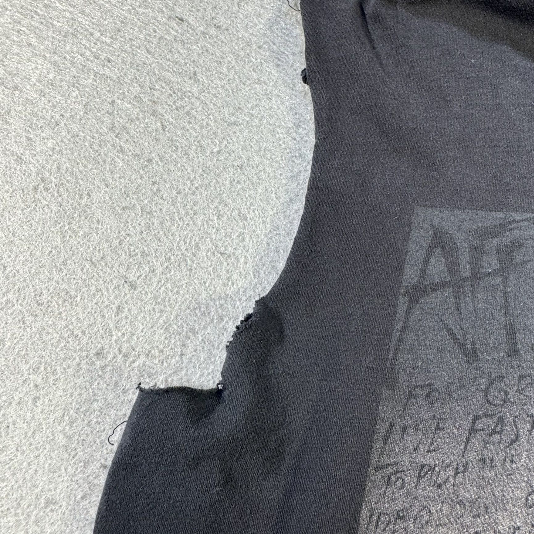 Affliction VINTAGE Affliction Men's T-Shirt Sleeveless Punk Grunge Rock Music Black Small Distressed Graphic Tee Size US S / EU 44-46 / 1 - 4 Thumbnail