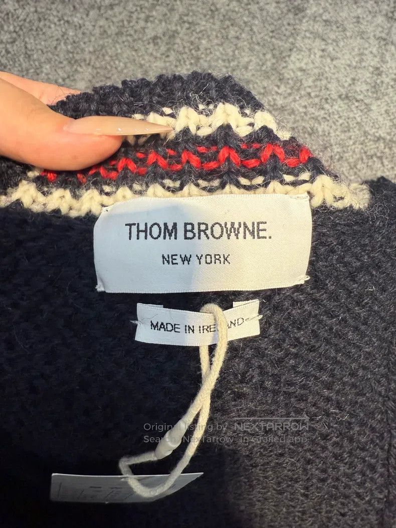 Thom Browne Thom Browne Wool Knit Cardigan Size US XL / EU 56 / 4 - 3 Thumbnail