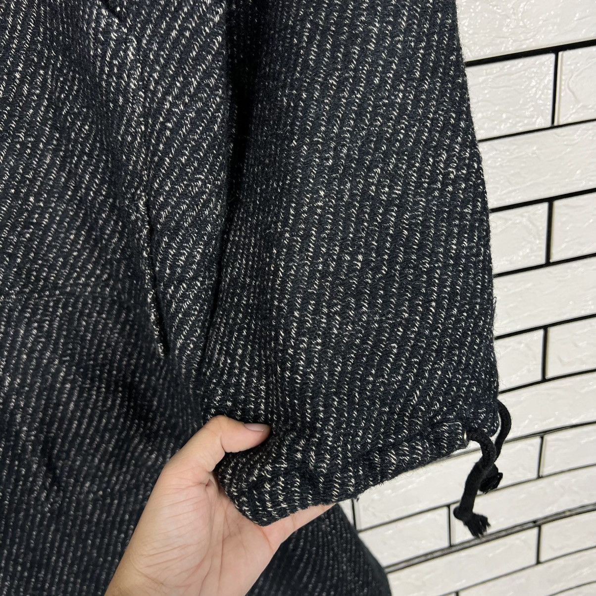 Japanese Brand BALL Special Worn Clothing Wool Long Coat Jacket #4134-C188 Size US L / EU 52-54 / 3 - 8 Thumbnail