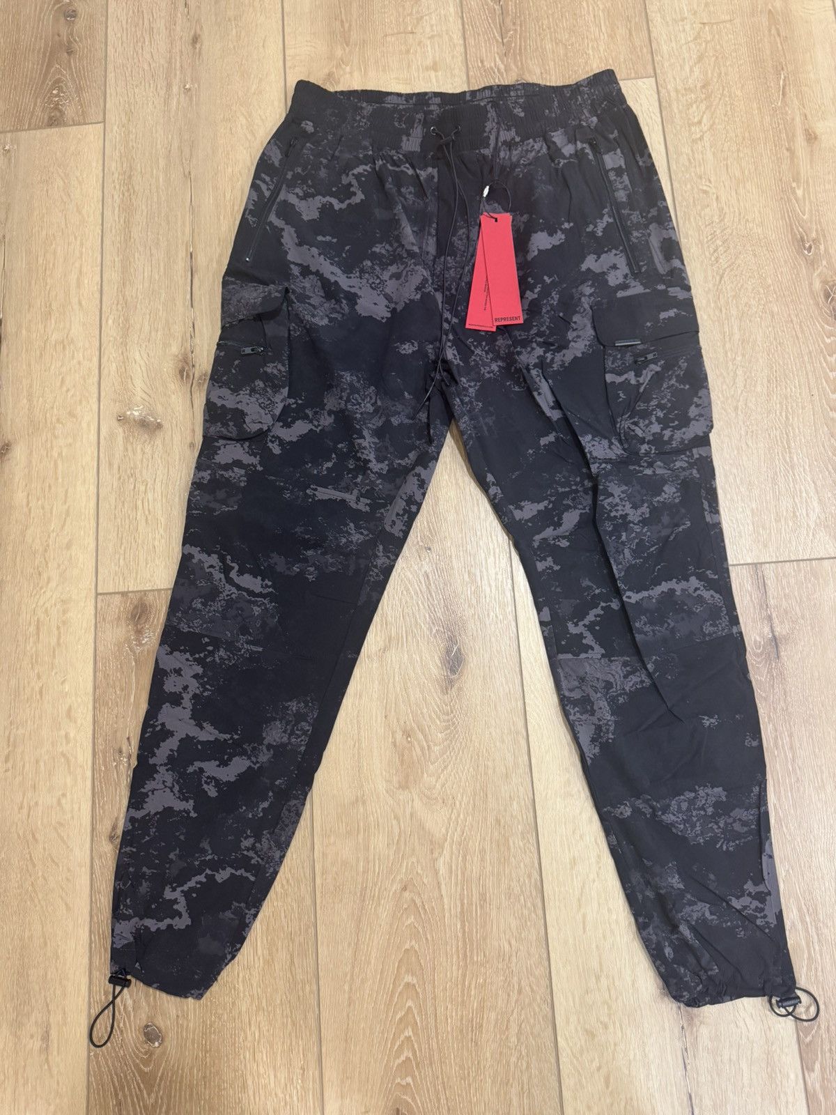 Represent Clo. Represent 247 Pant - Black Camo Sz XL Size US 36 / EU 52 - 1 Thumbnail