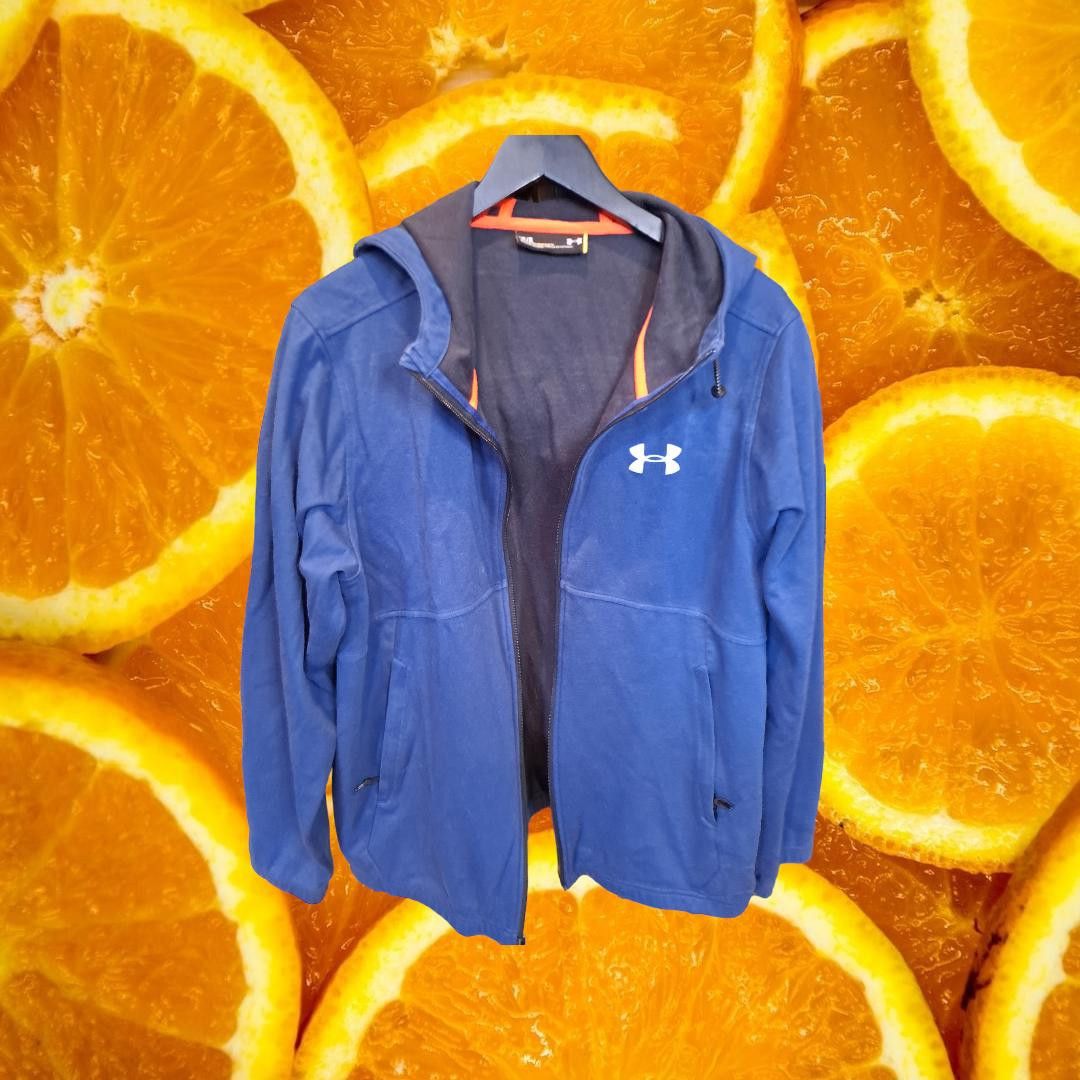 Under Armour Under Armour Blue Full Zip Jacket Size Large Size US L / EU 52-54 / 3 - 4 Thumbnail