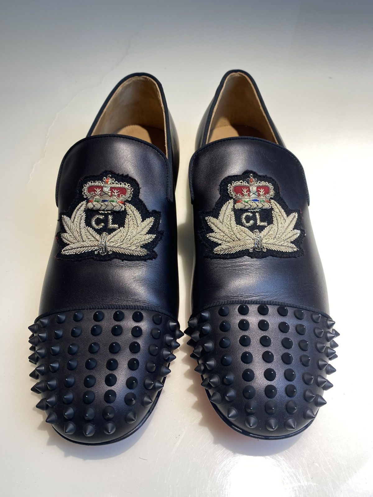 Christian Louboutin Christian Louboutin Forever Spike Loafers Size 43.5 Size US 10.5 / EU 43-44 - 2 Thumbnail