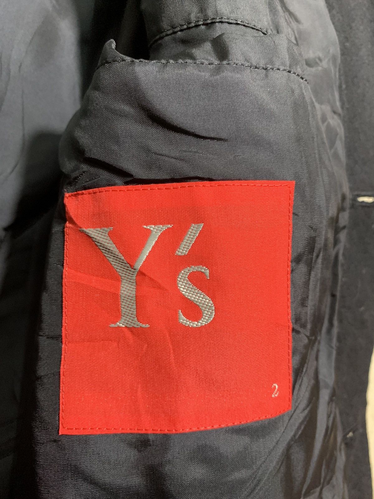 Yohji Yamamoto 🔥Y’s RED LABEL WOOL JACKETS BLACK Size US M / EU 48-50 / 2 - 9 Thumbnail