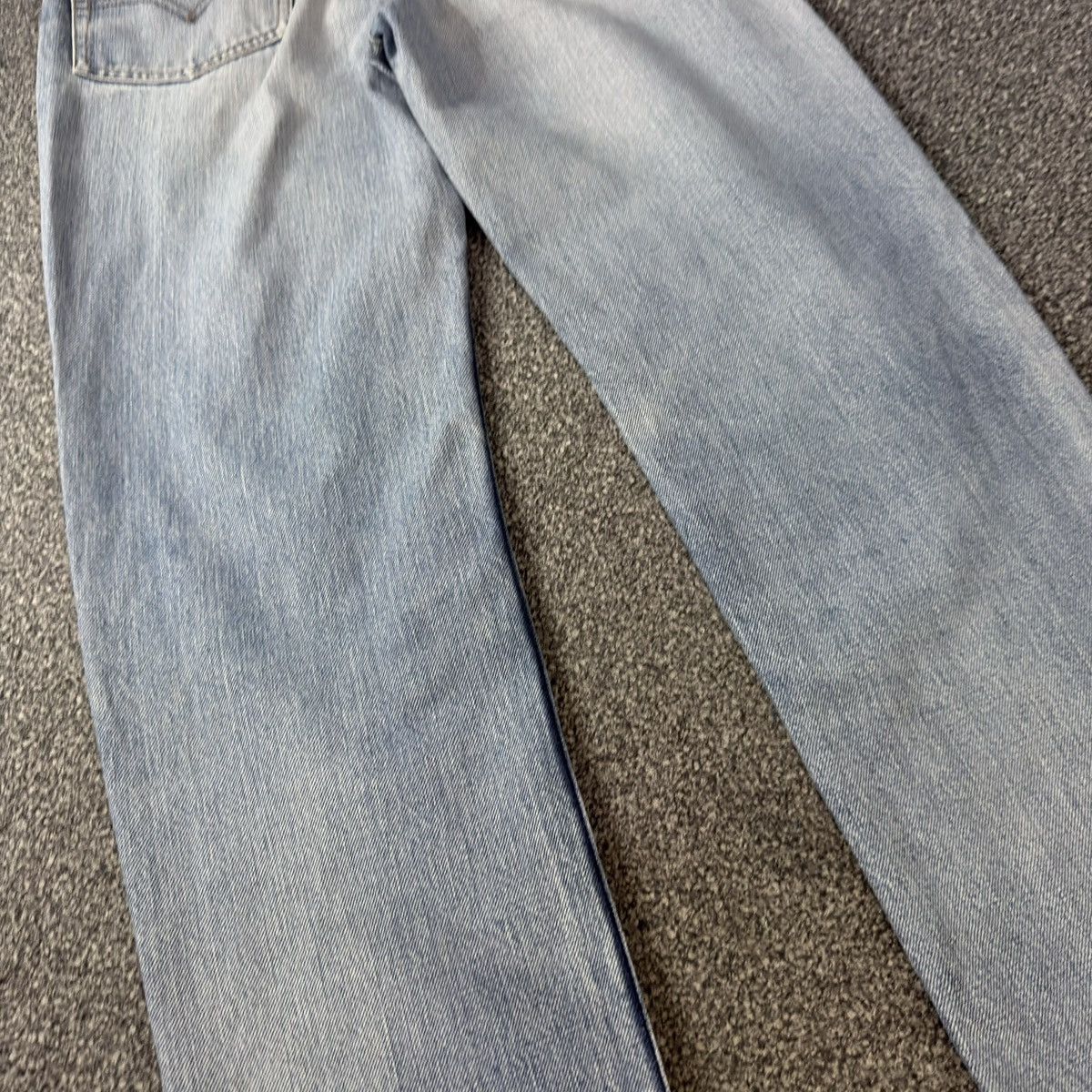 Levi's Vintage Clothing Vintage 80s 503-0217 Light Faded Washed Distressed Denim Size US 31 - 11 Thumbnail