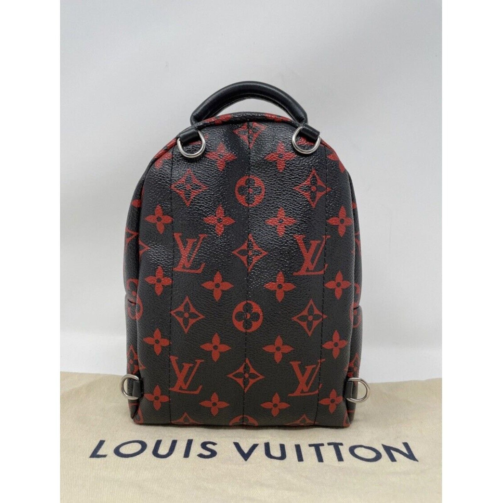 Louis Vuitton Louis Vuitton Mini Palm Springs Infrarouge Red LV’s Limited Size ONE SIZE - 6 Thumbnail