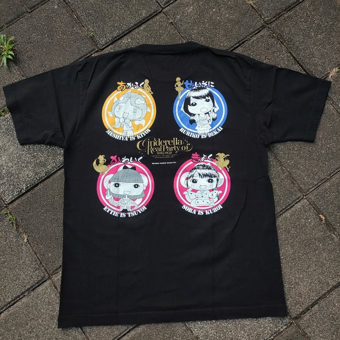 Anime Idolmaster Cinderella Girls Live 2015 Tee Size US L / EU 52-54 / 3 - 1 Thumbnail