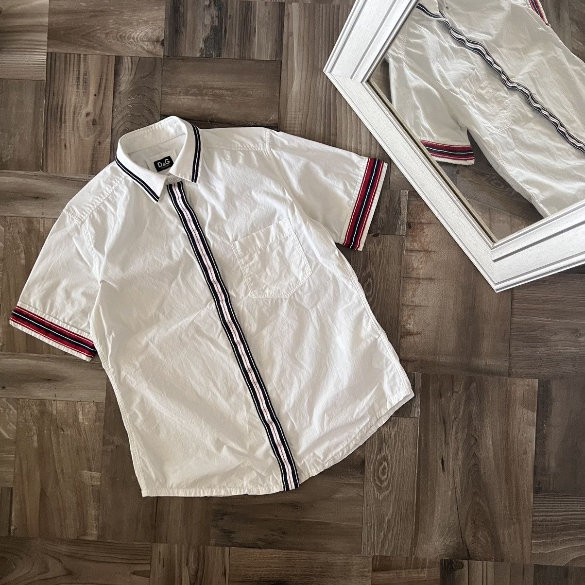 Dolce & Gabbana × Vintage Shirt Dolce Gabbana Size S / US 4 / IT 40 - 1 Thumbnail