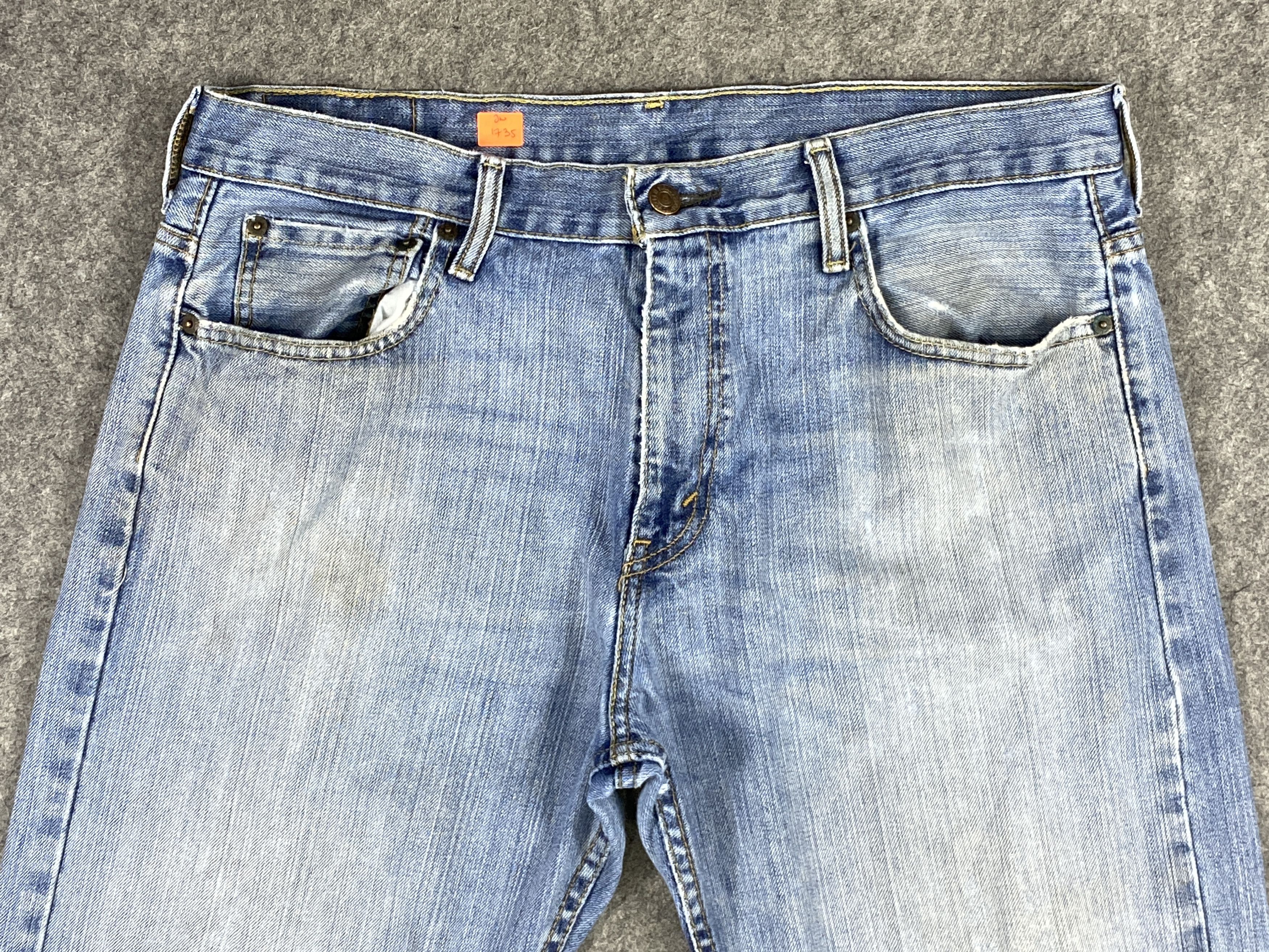 Levi's Blue Wash Vintage Levi's 569 Jeans 36x30 Denim JN1735 Size US 36 / EU 52 - 3 Thumbnail