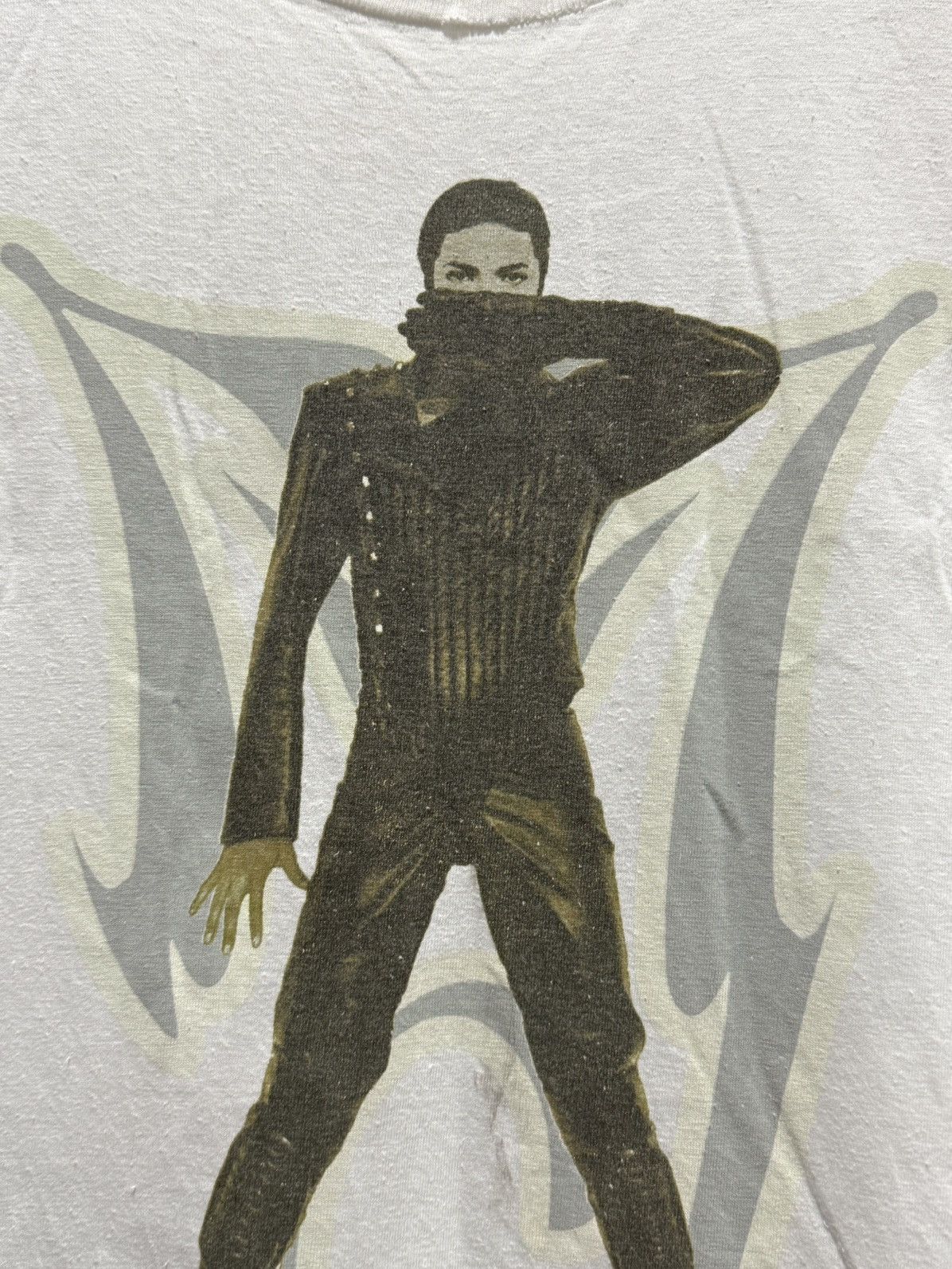 Band Tees vintage 90s Michael Jackson History World Tour Tee Size US XL / EU 56 / 4 - 2 Thumbnail