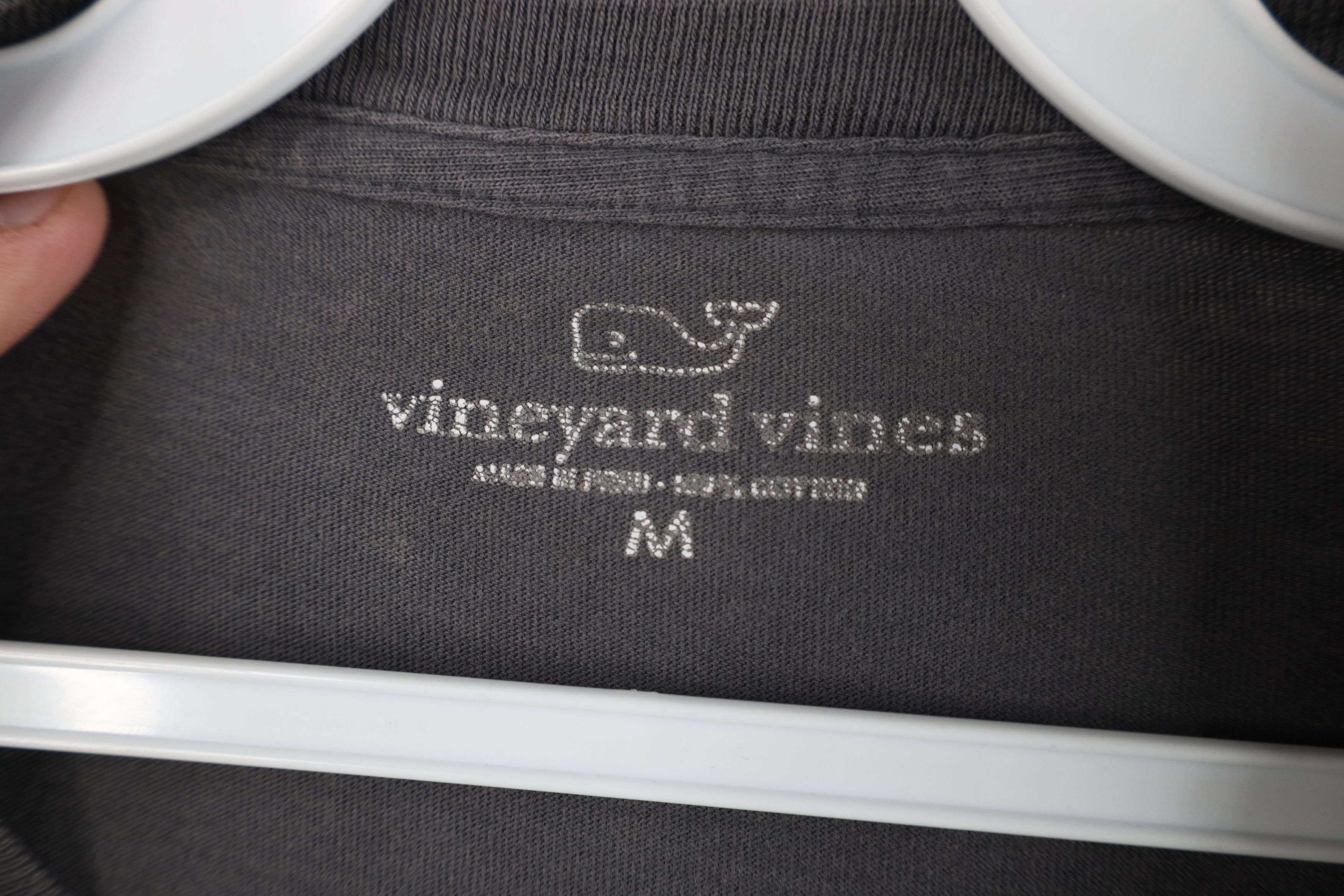 Vineyard Vines Vineyard Vines Spell Whale Long Sleeve Pocket T-Shirt Gray Size US M / EU 48-50 / 2 - 7 Thumbnail