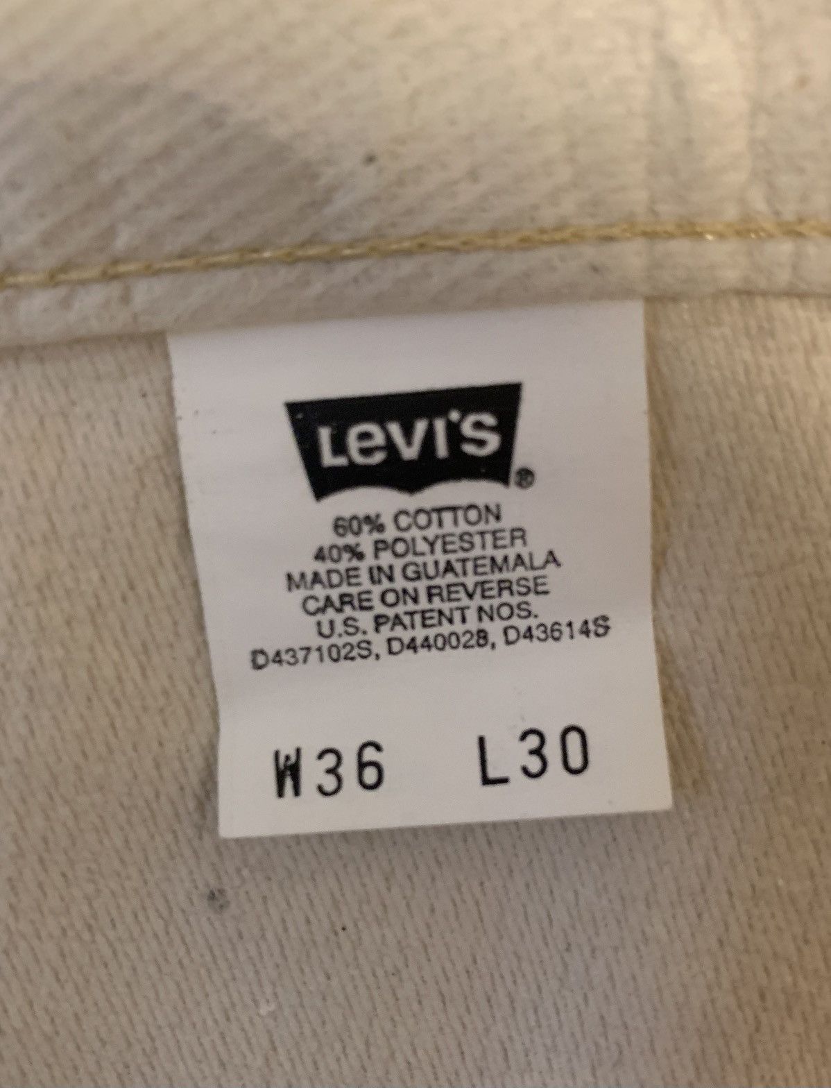 Levi's Levi’s Miratec Engineered Jeans 36x30 Size US 36 / EU 52 - 2 Thumbnail