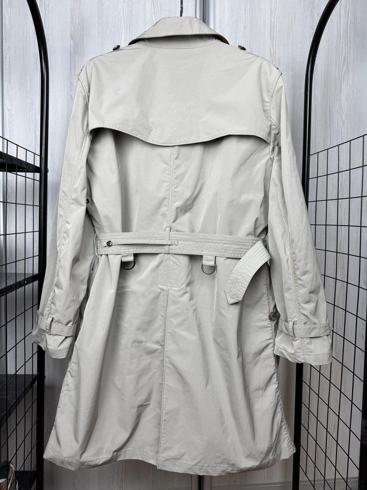 Hackett Hackett Mayfair Falkirk Double-Breasted belted trench coat Size US L / EU 52-54 / 3 - 8 Thumbnail