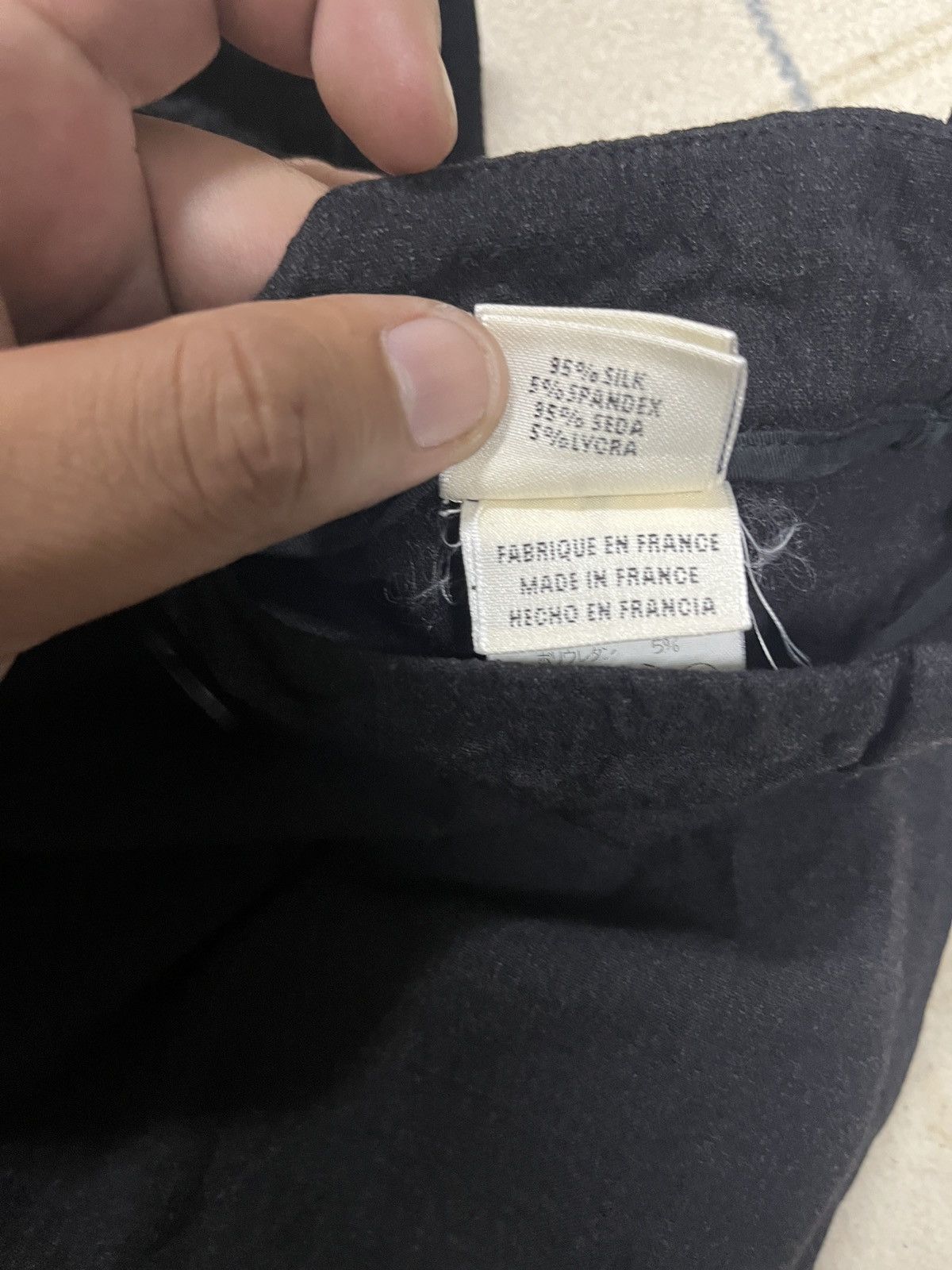Designer × Hermes Vintage hermes casual pants Size 24" / US 00 / IT 34 - 15 Thumbnail