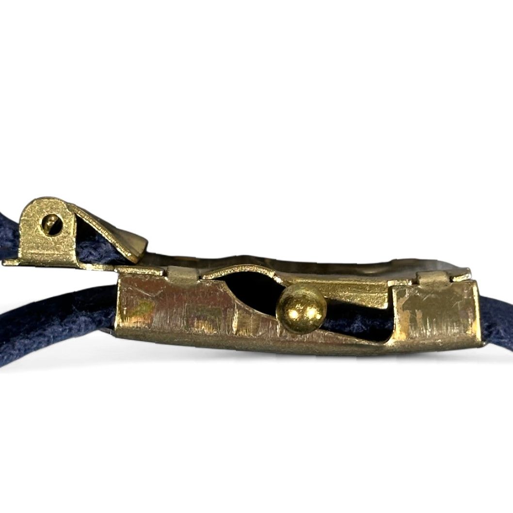 Levi's VINTAGE Levi's Belt Mens 30 Blue Canvas Slide 1980 Olympic Games USA 80s Belt Mens 30 Blue Canvas Slide 80s USA Olympic Games Levi's Size 30 - 7 Thumbnail