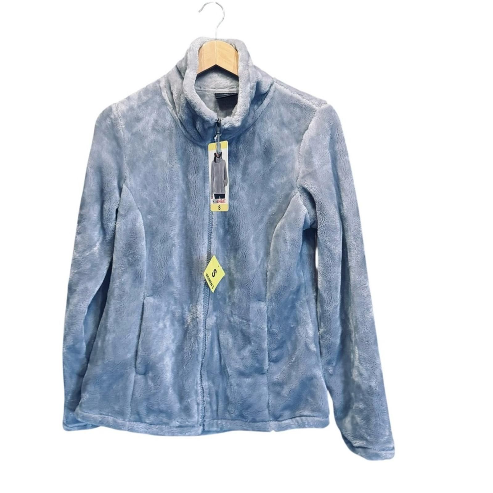 Designer NWT. 32 Degrees. Plush Full Zip Jacket Grisaille Size Small. Size S / US 4 / IT 40 - 3 Thumbnail