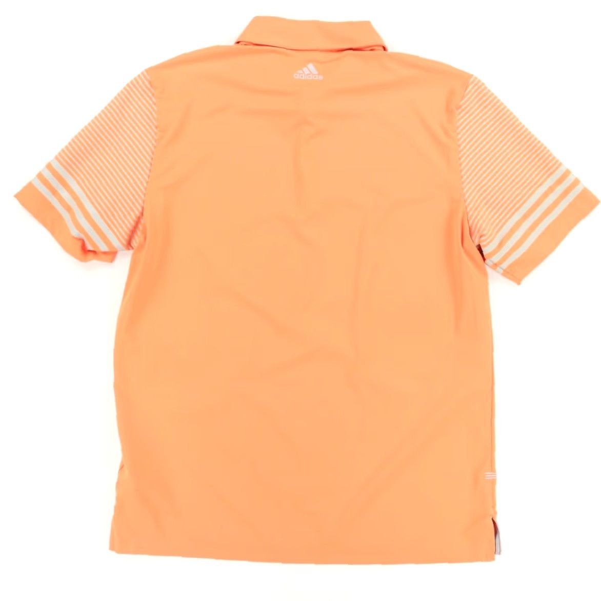 Adidas Adidas High Stretch Polyester Solid Polo Shirt Orange Men's L Shirt Size US L / EU 52-54 / 3 - 4 Thumbnail