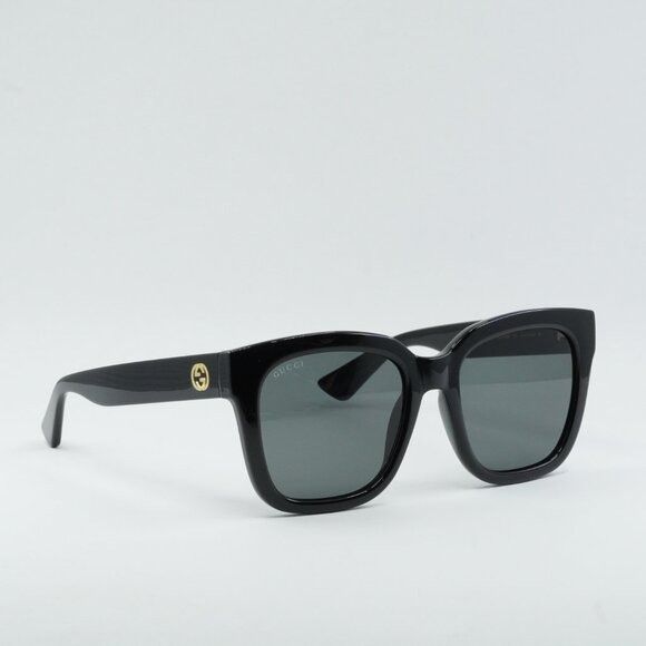 Gucci Gucci GG1338S 001 Sunglasses Black Square Frame, Smoke Size ONE SIZE - 9 Thumbnail