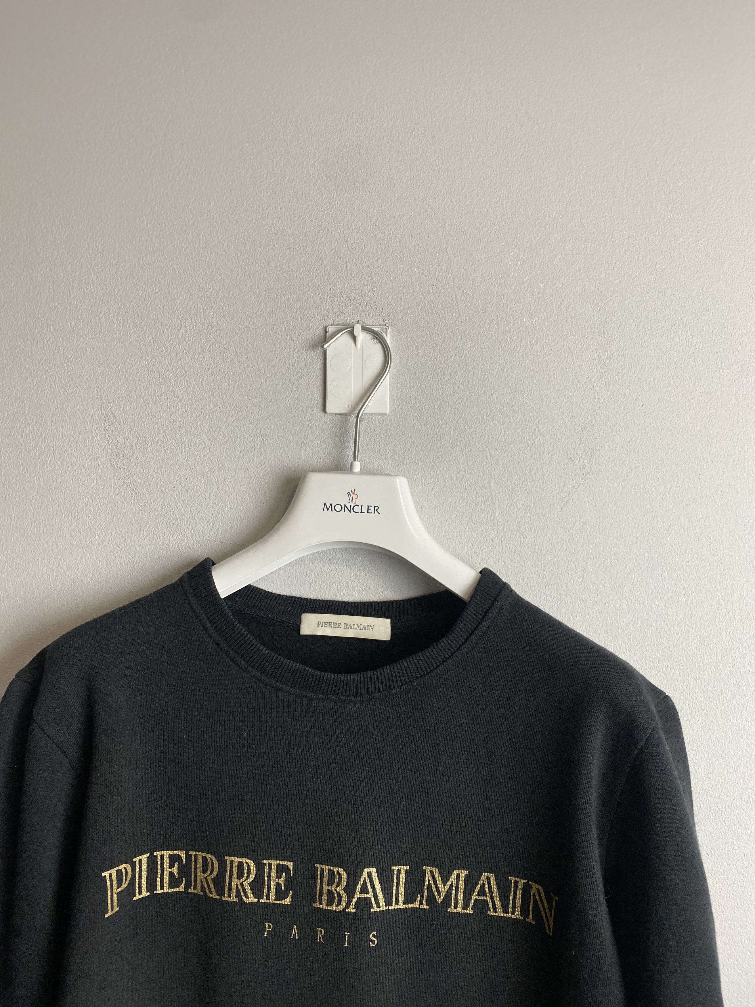 Pierre Balmain Pierre Balmain big logo sweatshirt crewneck Size S / US 4 / IT 40 - 2 Thumbnail