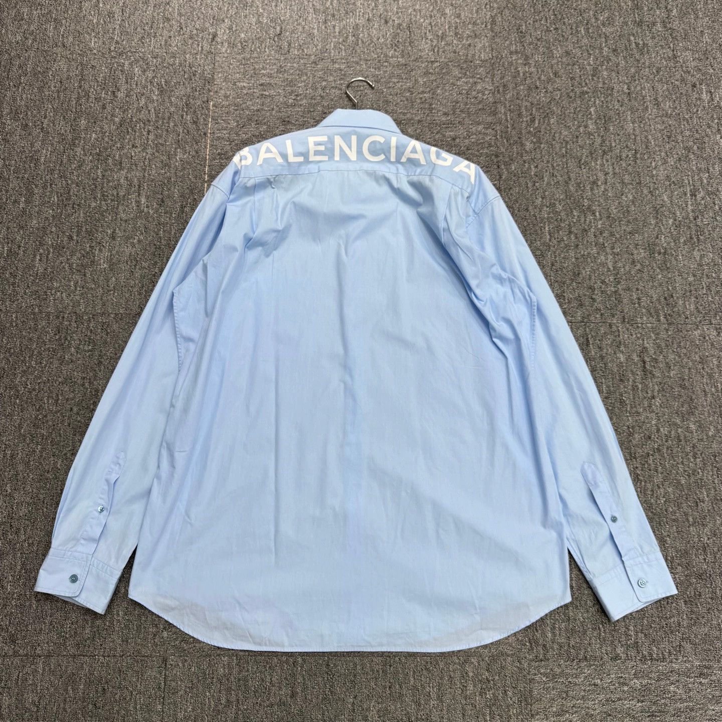 Balenciaga Balenciaga logo print shirt 38 yellow collar Size US XXS / EU 40 - 6 Thumbnail