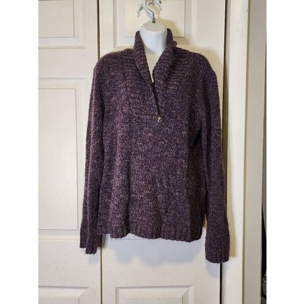 Charter Club Charter Club Purple Sweater Size XL / US 12-14 / IT 48-50 - 1 Thumbnail