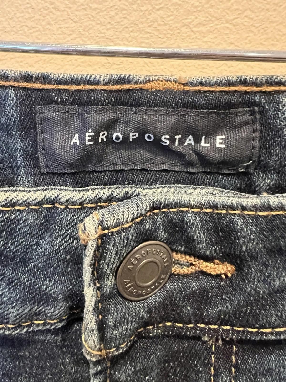 Aeropostale Aeropostale AERO Slim Jeans Mens 32x34 Dark Wash Air Denim Size US 32 / EU 48 - 9 Thumbnail