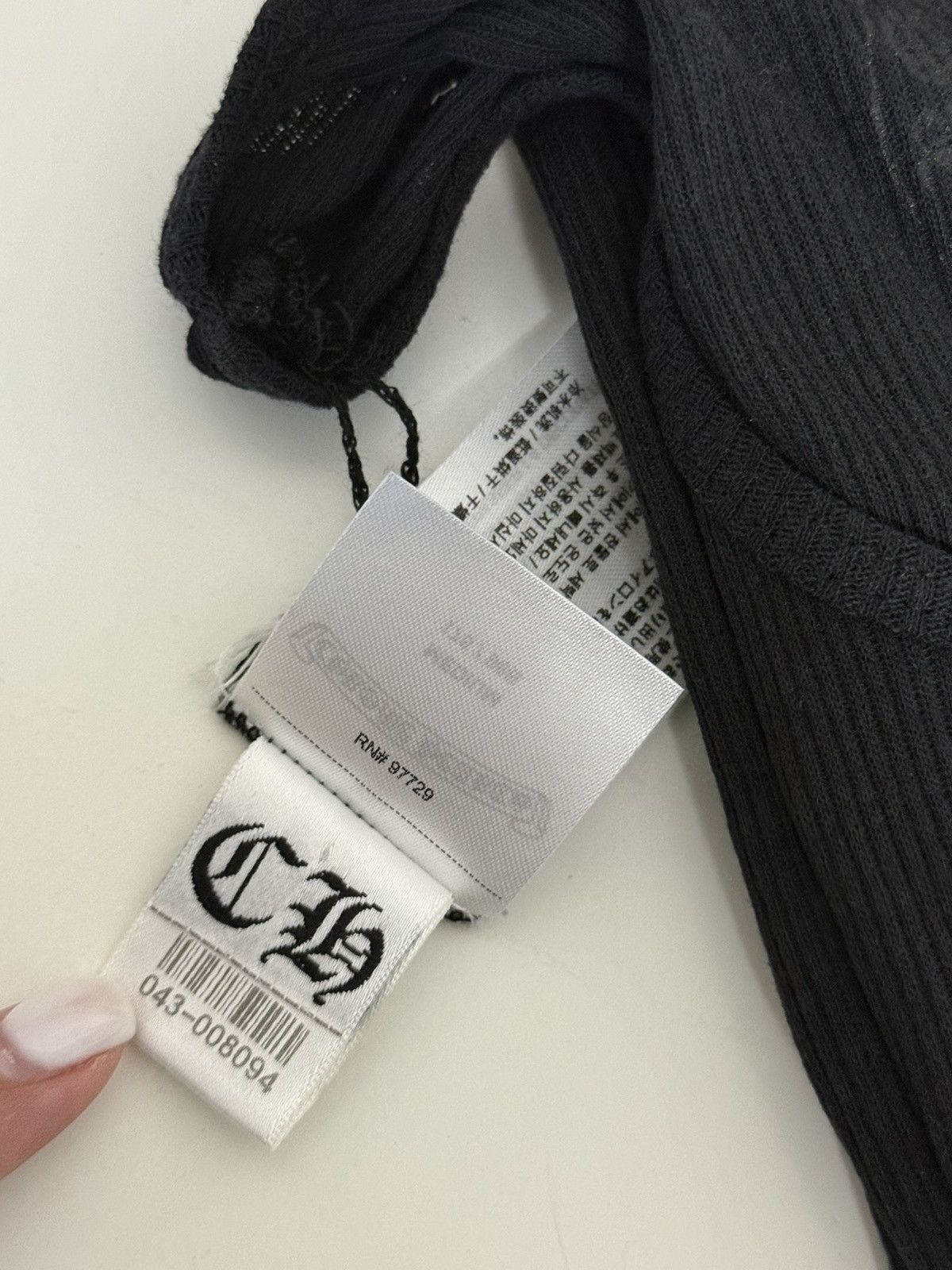 Chrome Hearts Chrome Hearts T Bar Rib Tank Size M / US 6-8 / IT 42-44 - 8 Thumbnail