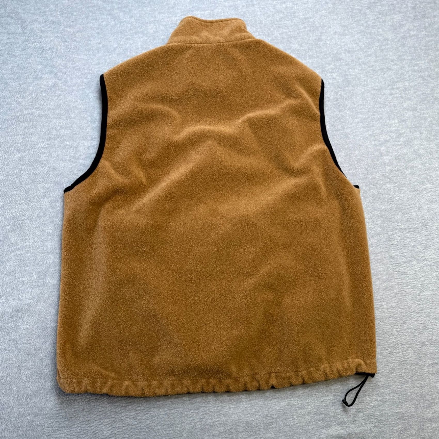 Vintage VINTAGE Woolrich Vest Mens Large Carmel Brown Fleece Full Zip Lightweight Outdoors Gorp Size US L / EU 52-54 / 3 - 6 Thumbnail