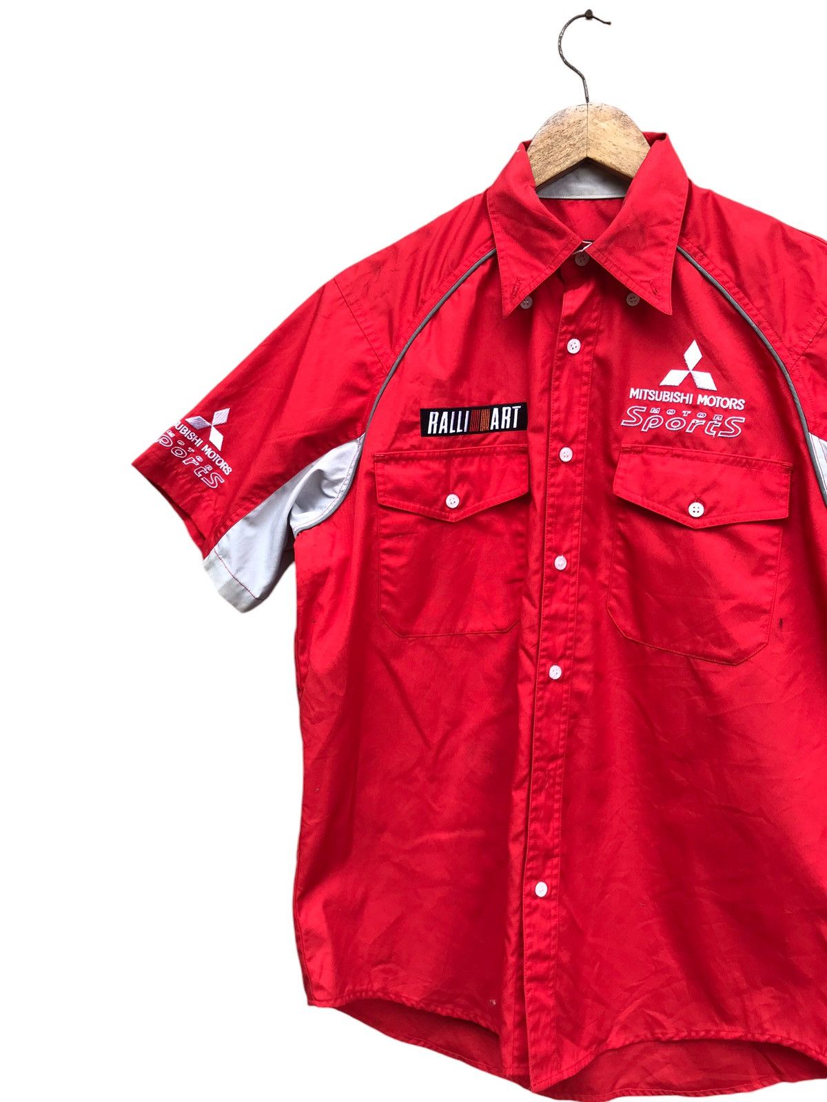 Vintage RARE VINTAGE MITSUBISHI RALLIART RACING TEAM JACKET Size US M / EU 48-50 / 2 - 4 Thumbnail