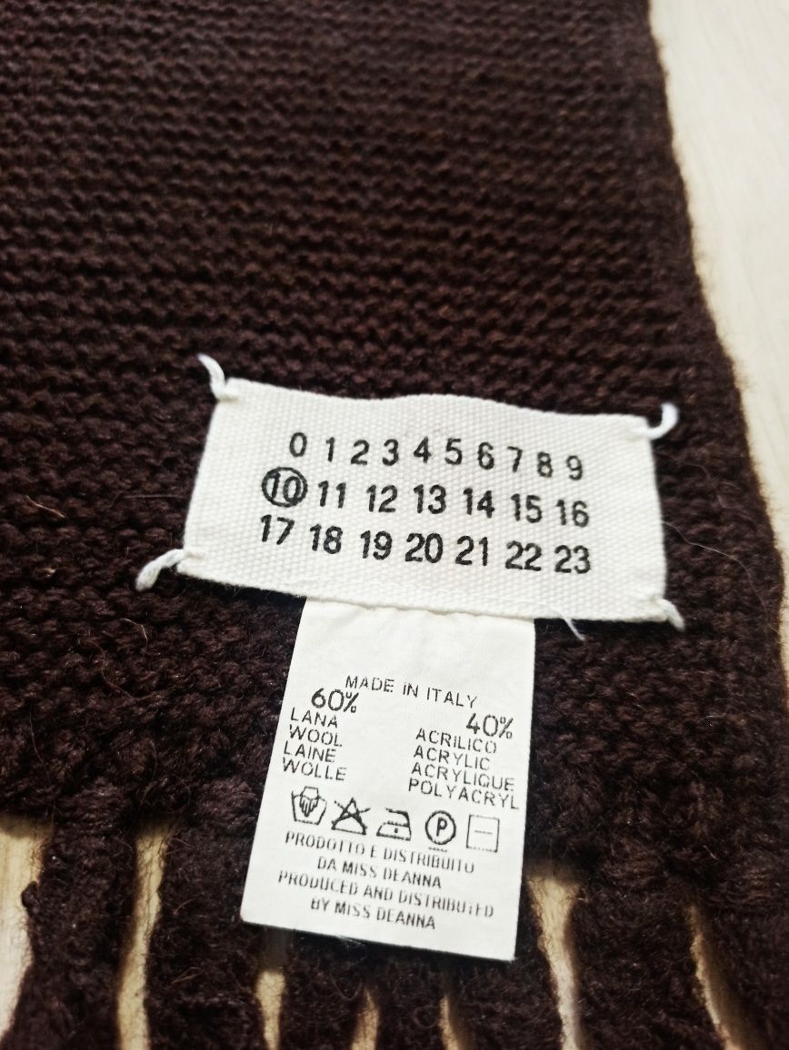 Maison Margiela Vintage Martin Margiela Wool Scarf Size ONE SIZE - 7 Thumbnail