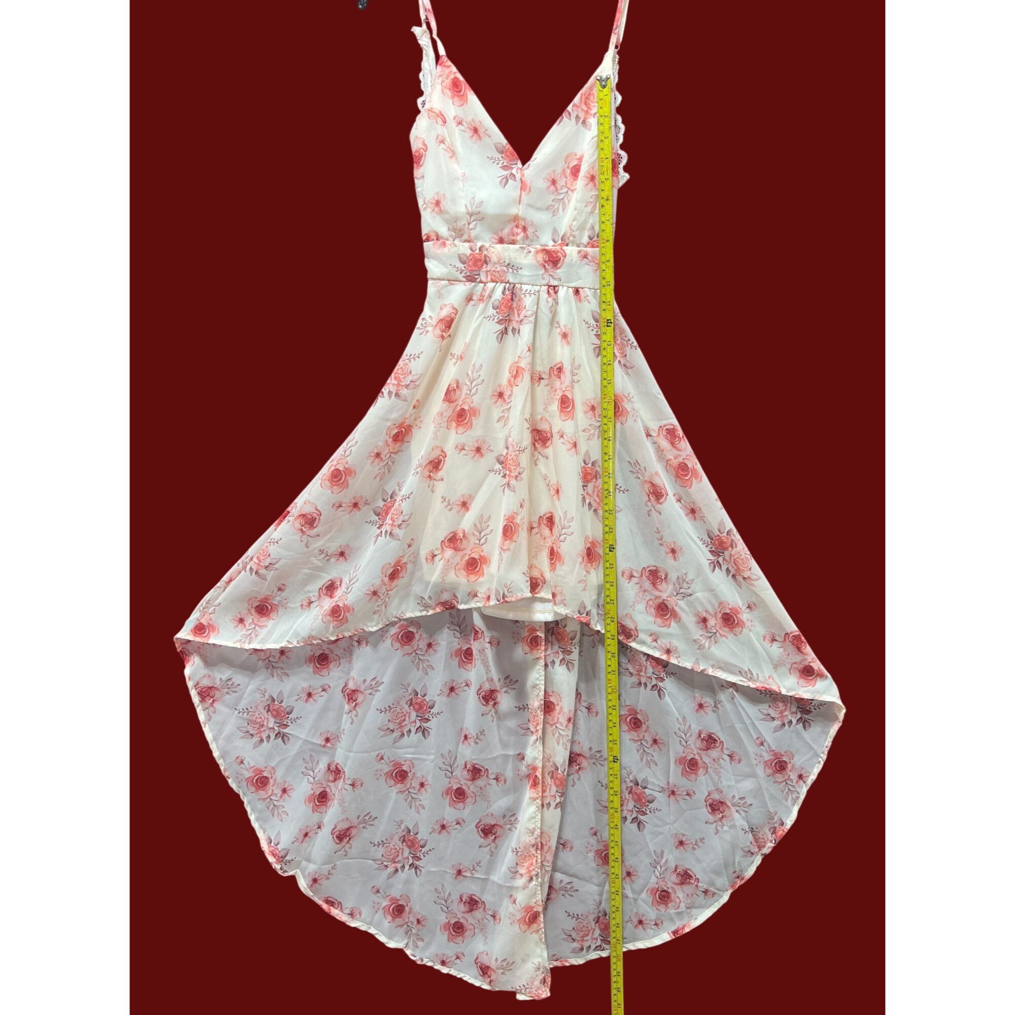 rue21 Rue 21 - Women's Summer Sleeveless High Low Hem Ruffle - Flo Size XS / US 0-2 / IT 36-38 - 7 Thumbnail