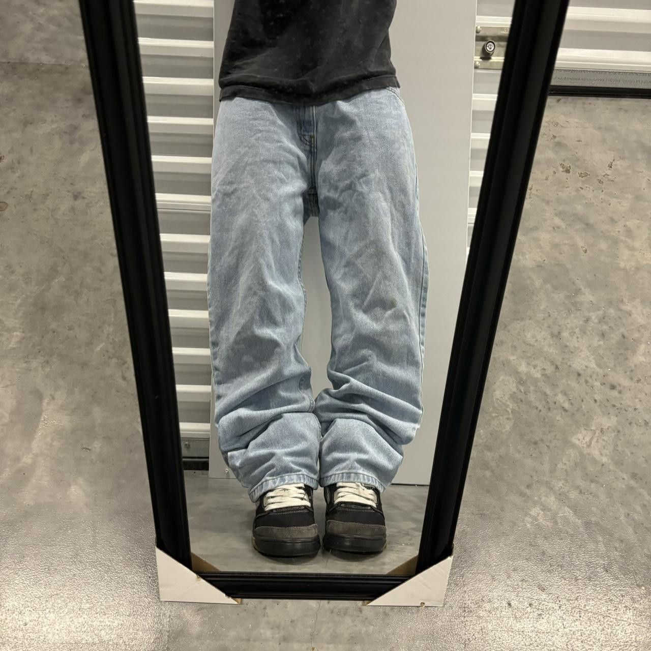 Japanese Brand × Vintage Crazy Vintage Y2K/2000s Light Wash Essential Denim Jeans! Size US 34 / EU 50 - 8 Thumbnail