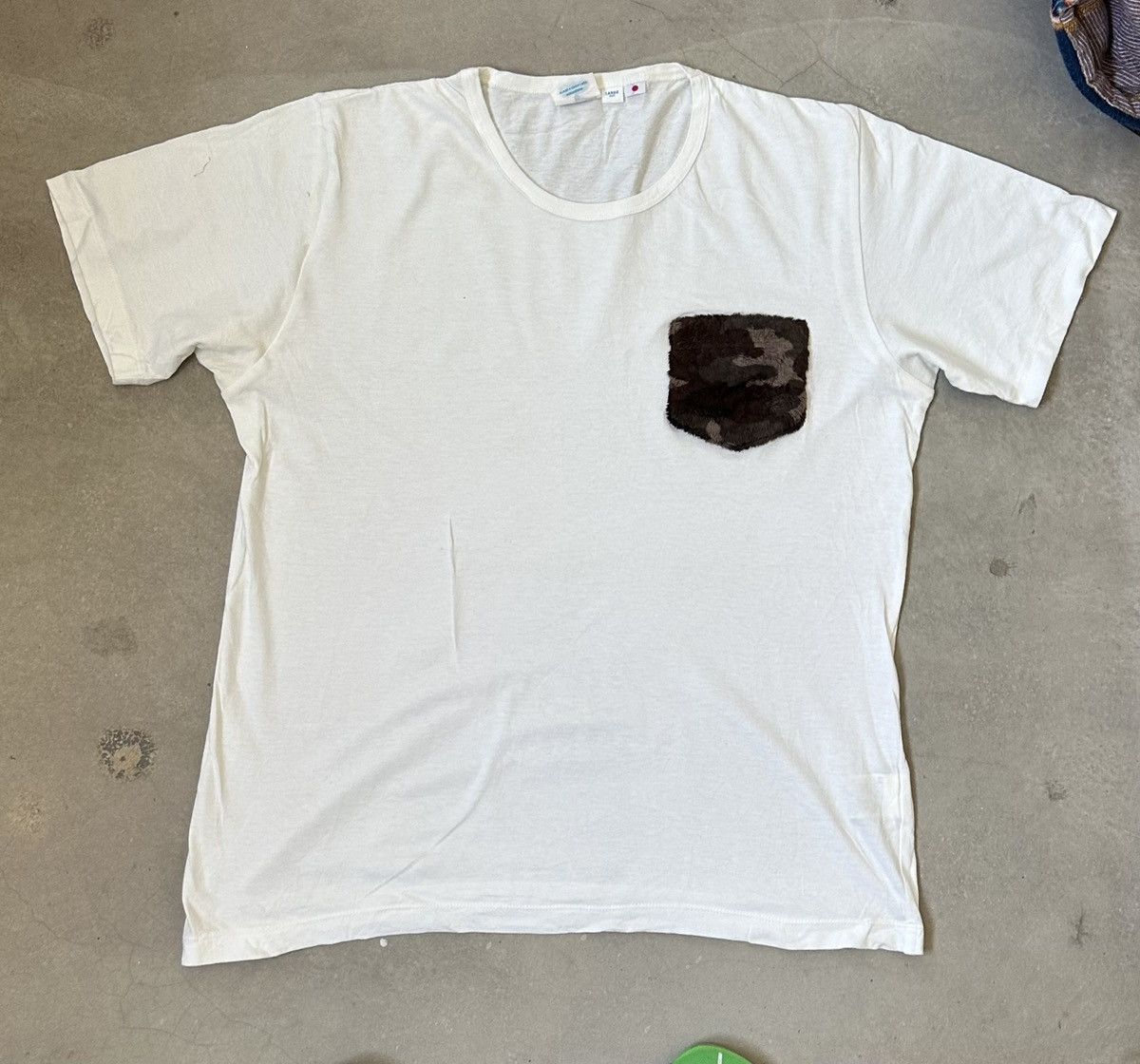 ABAHOUSE VINTAGS MYSELF ABAHOUSE JAPAN BRAND POCKET TEE Size US M / EU 48-50 / 2 - 1 Thumbnail
