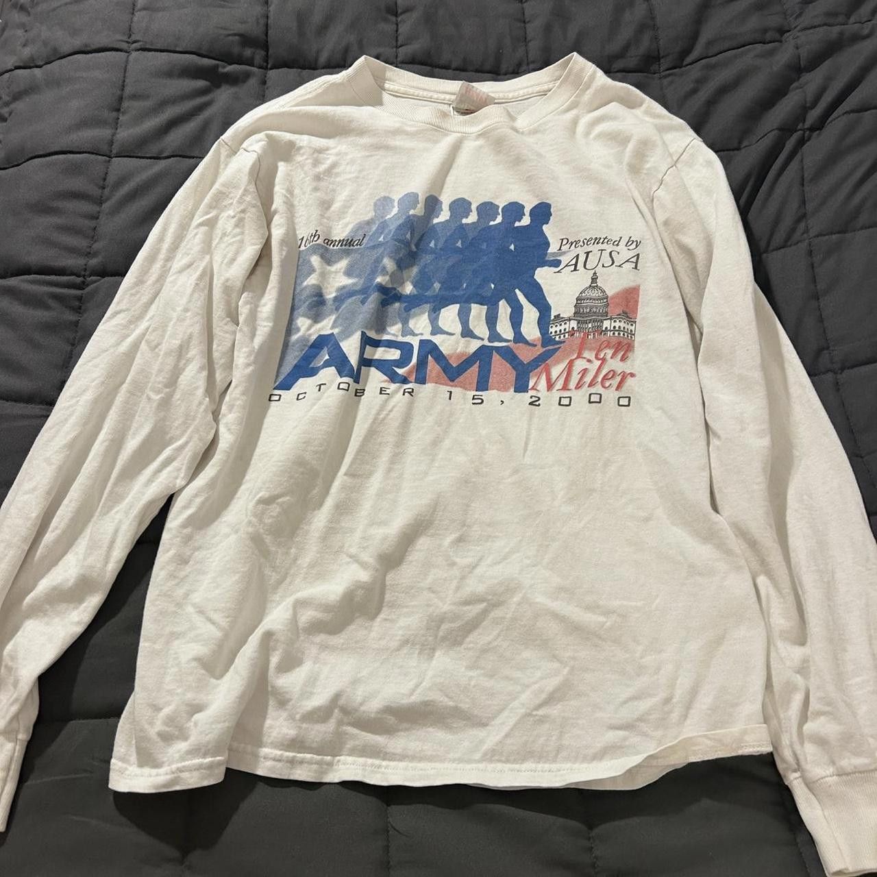 Designer Men's White and Cream Tshirt Size US M / EU 48-50 / 2 - 1 Thumbnail