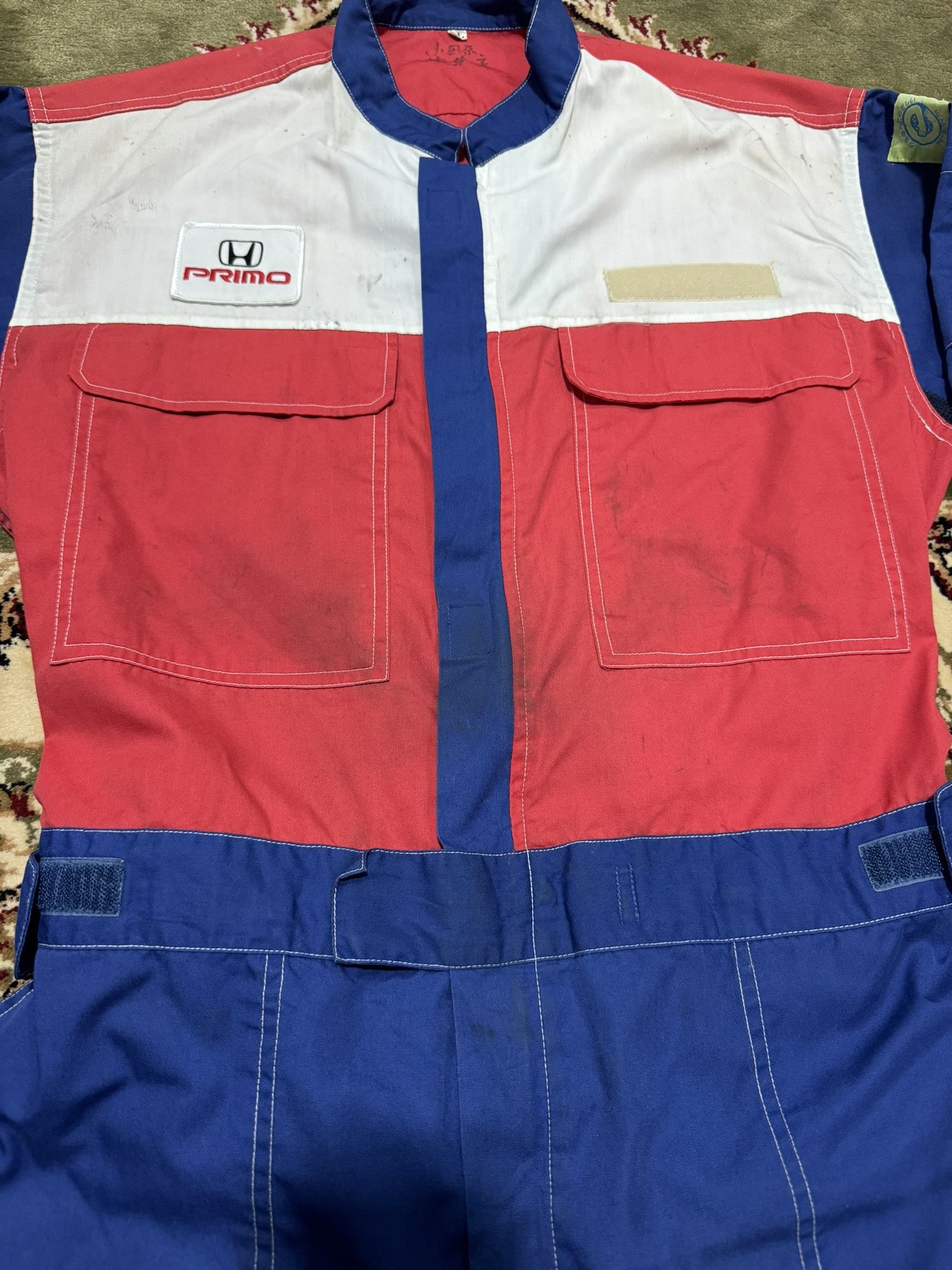 Sports Specialties × Vintage Rare Honda Primo Civic Mechanic Coverall JDM JAF Size US 32 / EU 48 - 2 Thumbnail