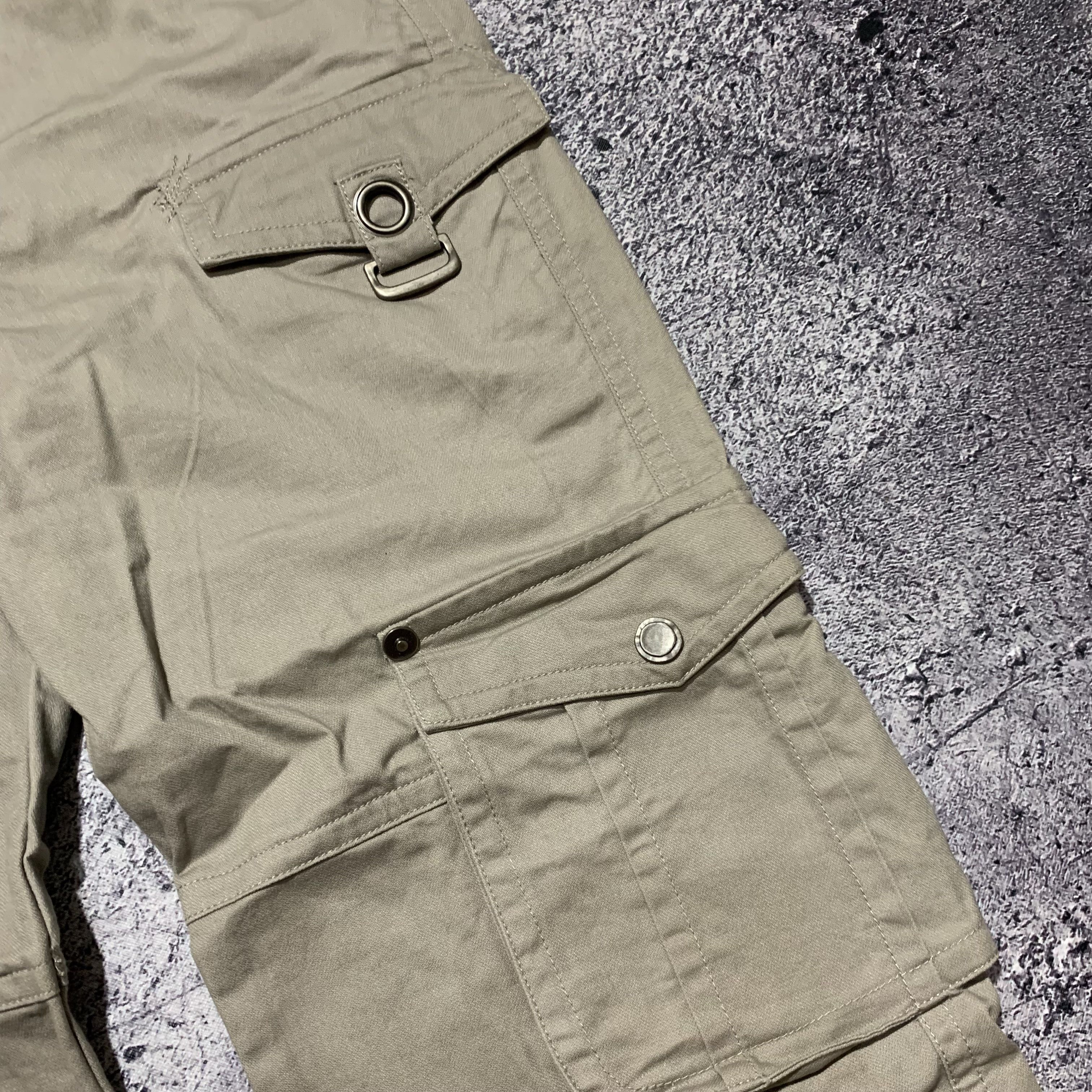 Japanese Brand 2000s Military Ifsix Multipocket Tactical Cargo Pants Size US 27 - 4 Thumbnail