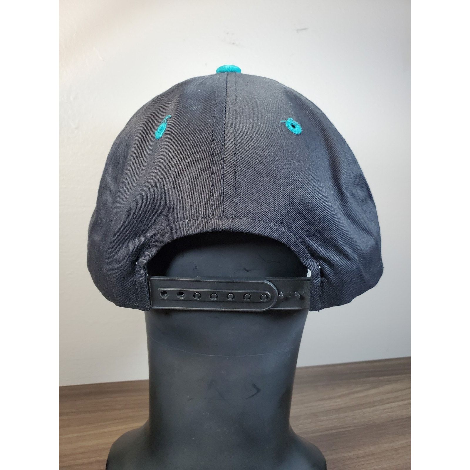 Vintage 2000 Camp Ellis Days Reunion Hat Snapback Cap Black & Teal Size ONE SIZE - 6 Thumbnail