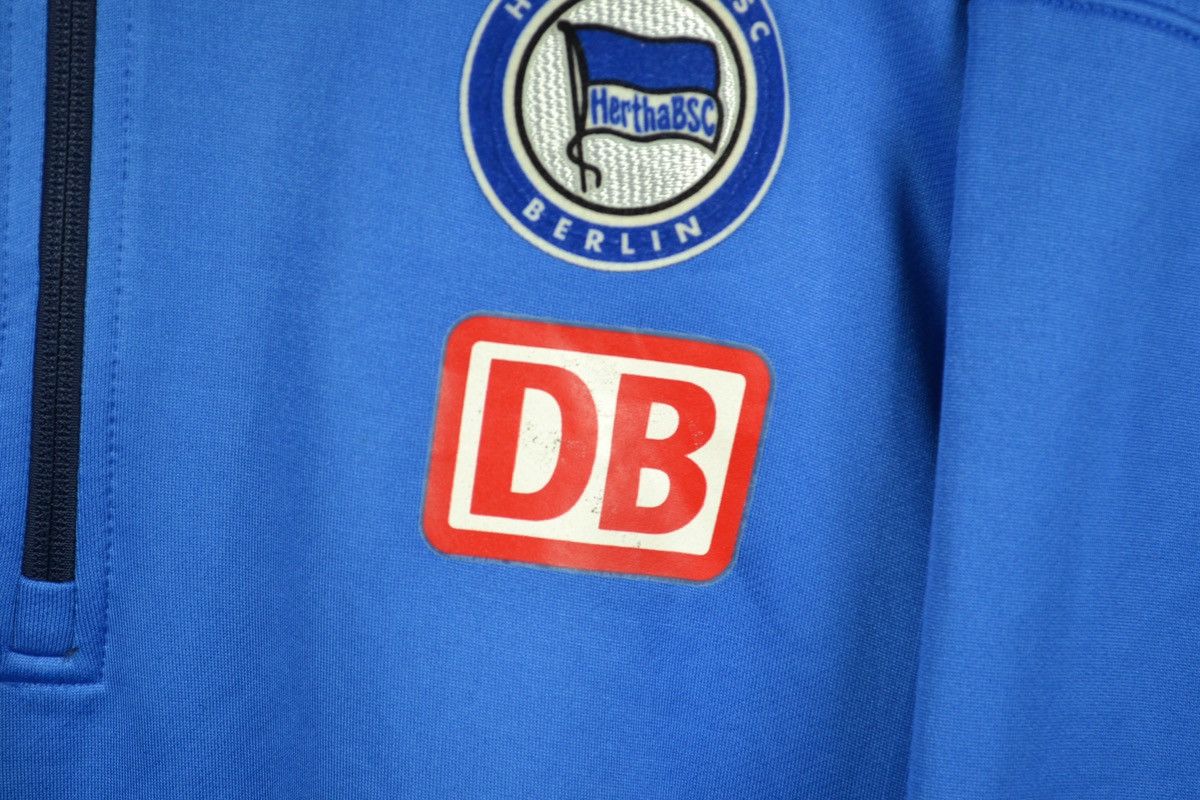 Nike × Vintage BSC Hertha Berlin Football Sweatshirt Vintage Nike Soccer XL Size US XL / EU 56 / 4 - 5 Thumbnail