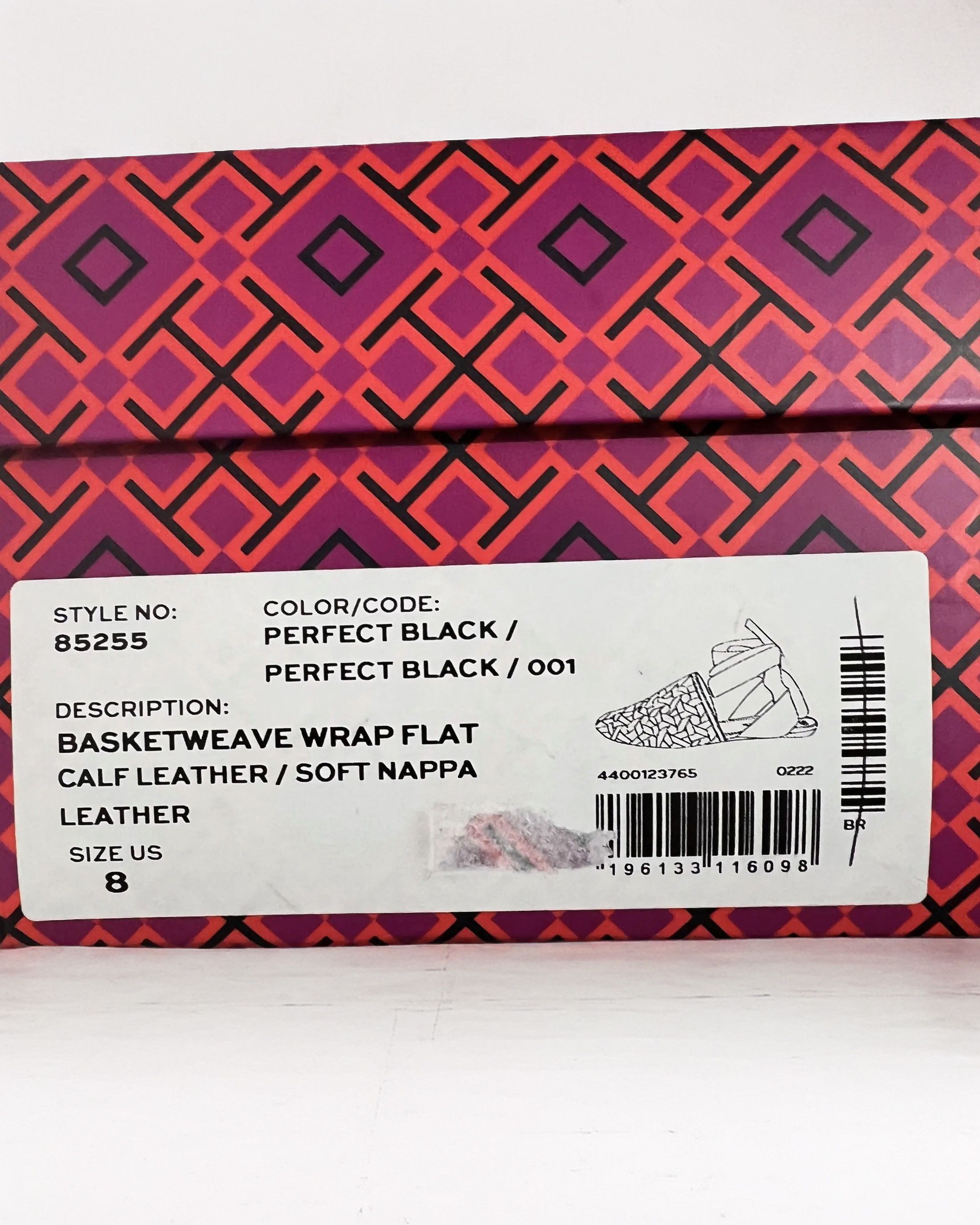 Tory Burch Ankle Ties Flat Basketweave Sandals Size US 8 / IT 38 - 12 Thumbnail