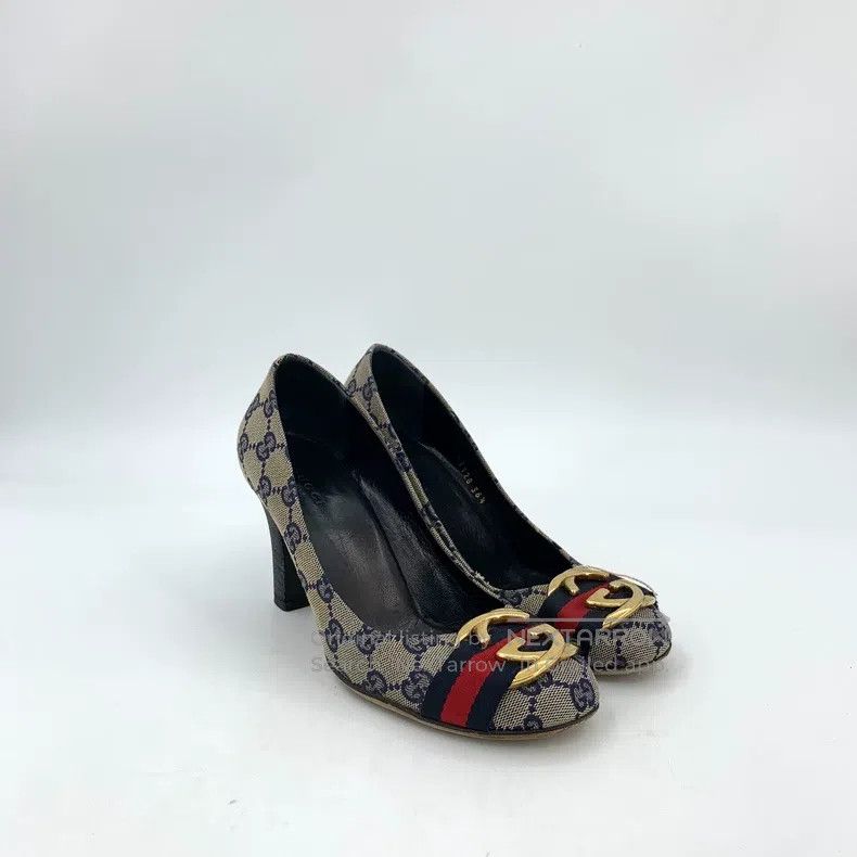 Other Gucci Colour block logo logo old flower full print round t Size US 6 / IT 36 - 2 Thumbnail