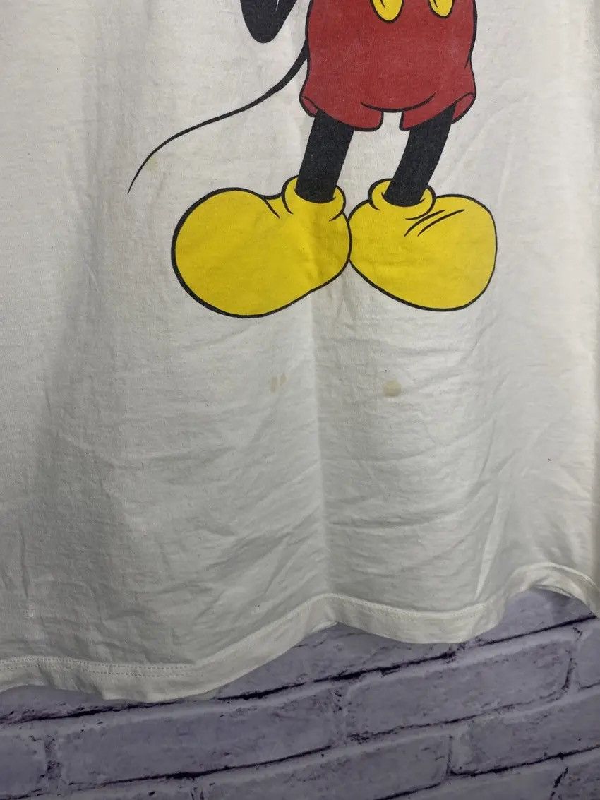 Disney MENS Vintage 90s Disney Micky Mouse big logo Tshirt Size L Size US L / EU 52-54 / 3 - 2 Thumbnail
