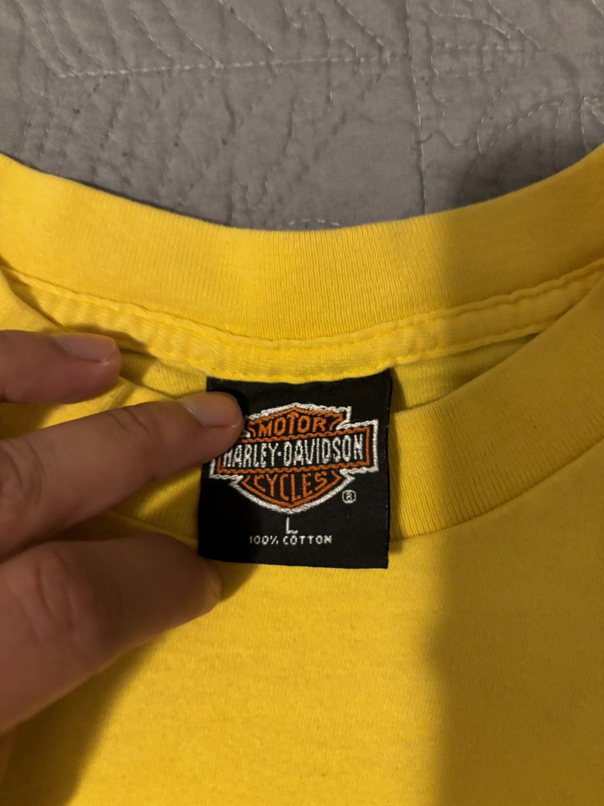 Harley Davidson × Vintage Harley Davidson tee with Phoenix design Size US L / EU 52-54 / 3 - 4 Thumbnail