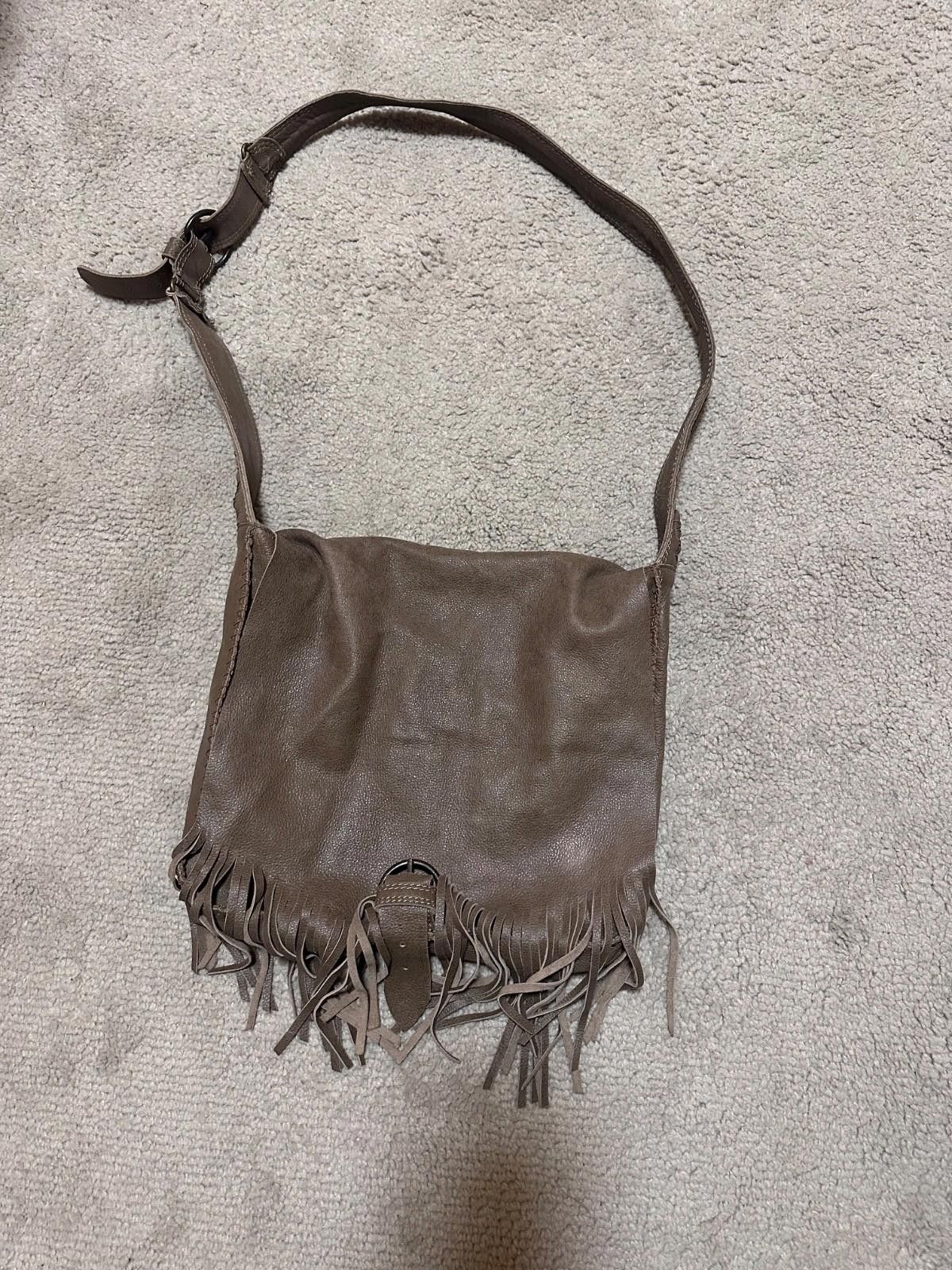 Zadig & Voltaire Zadig & Voltaire Leather Fringe Crossbody Bag Size ONE SIZE - 1 Thumbnail
