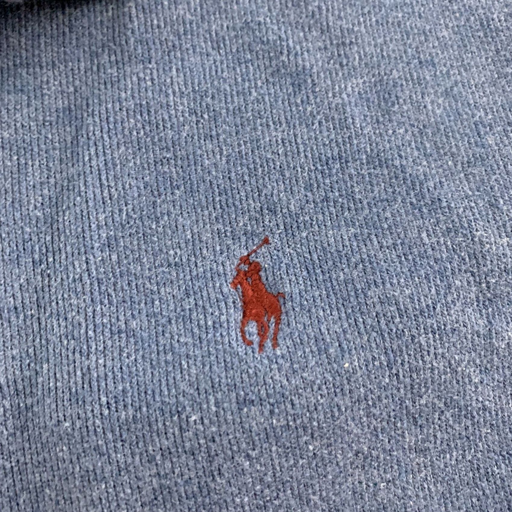 Polo Ralph Lauren Polo Ralph Lauren Long Sleeve 1/4 Zip Pullover Sweater Men's 2XL Blue Size US XXL / EU 58 / 5 - 3 Thumbnail
