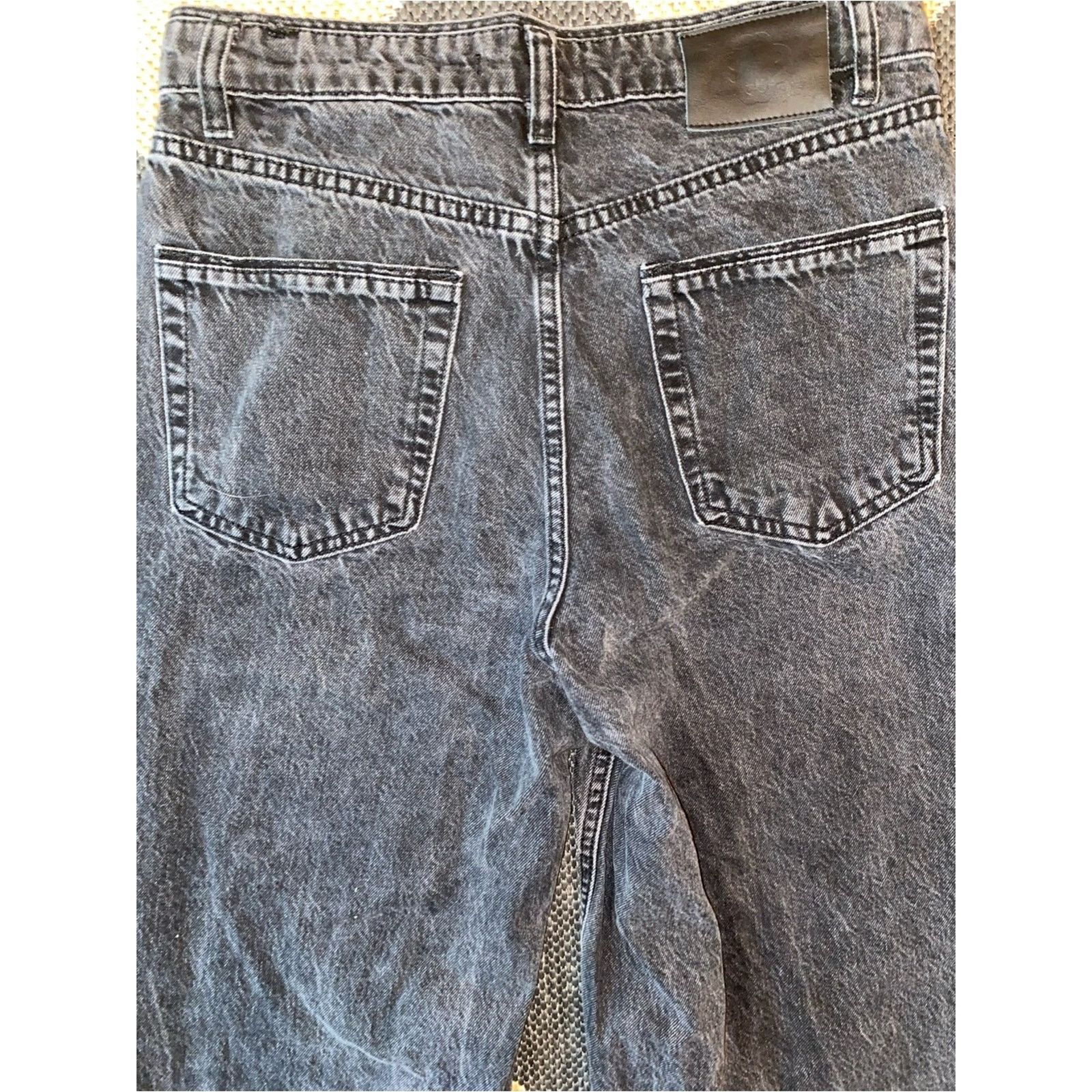 Maje MAJE $510 Black High-waisted loose-fit jeans FR 38 US MED 10 Size 30" / US 8 / IT 44 - 8 Thumbnail